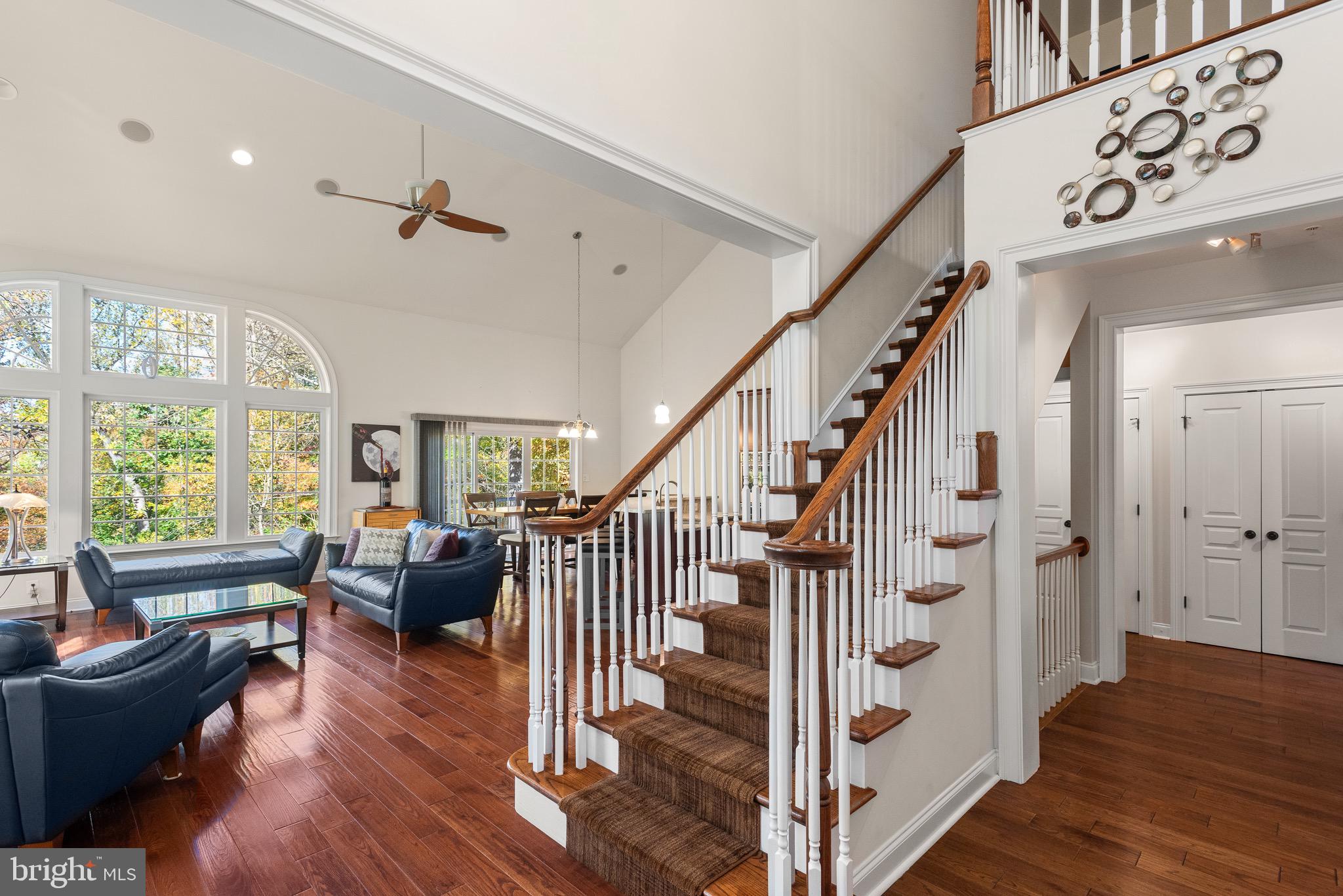 110 Dauphin Drive Springfield, PA 19064 - Photo 5 of 52 a view of entryway livingroom and hall with wooden floor