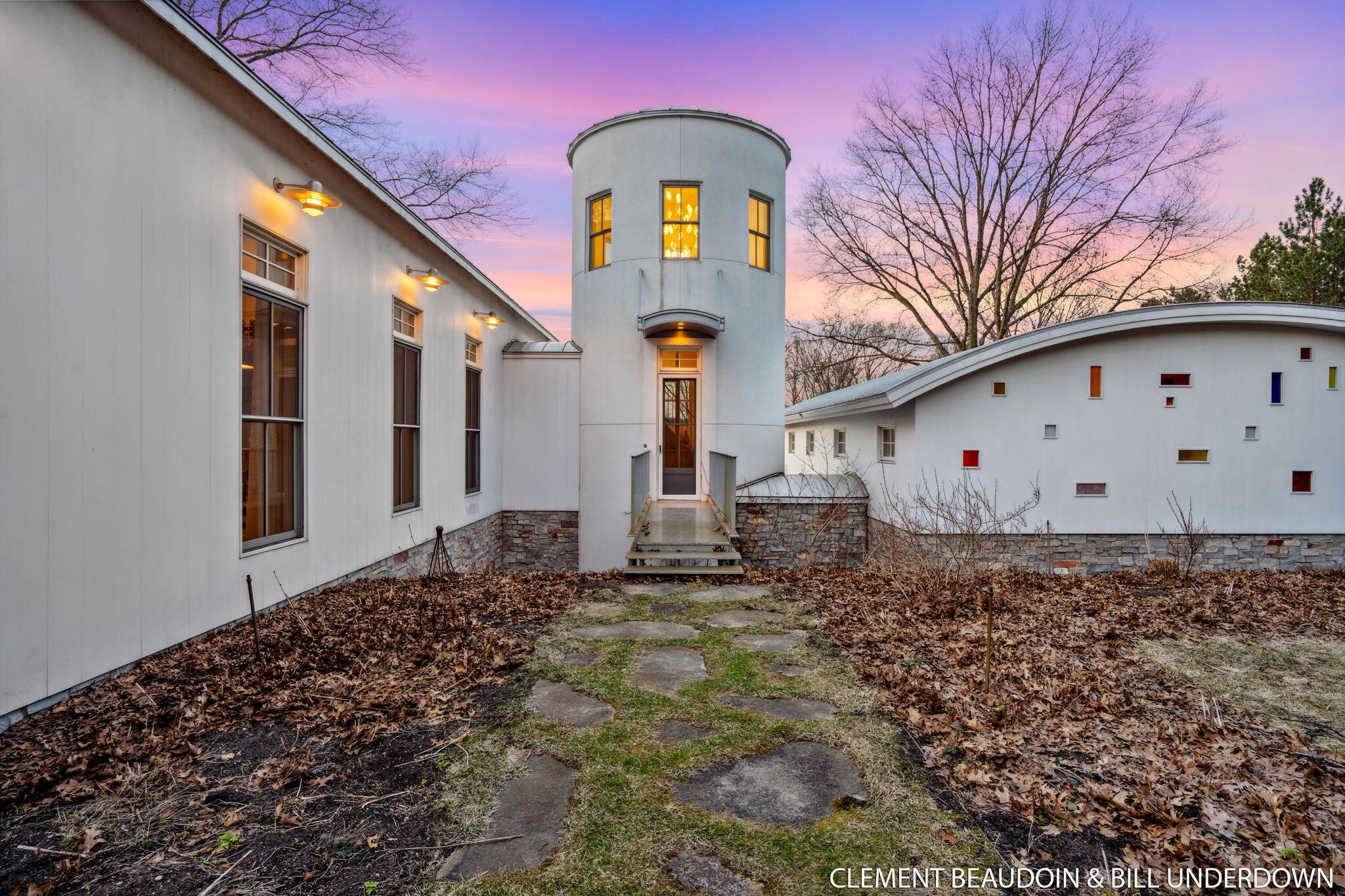 6309 Riverside Road Fennville, MI 49408 - Photo 95 of 107 twilight welcome