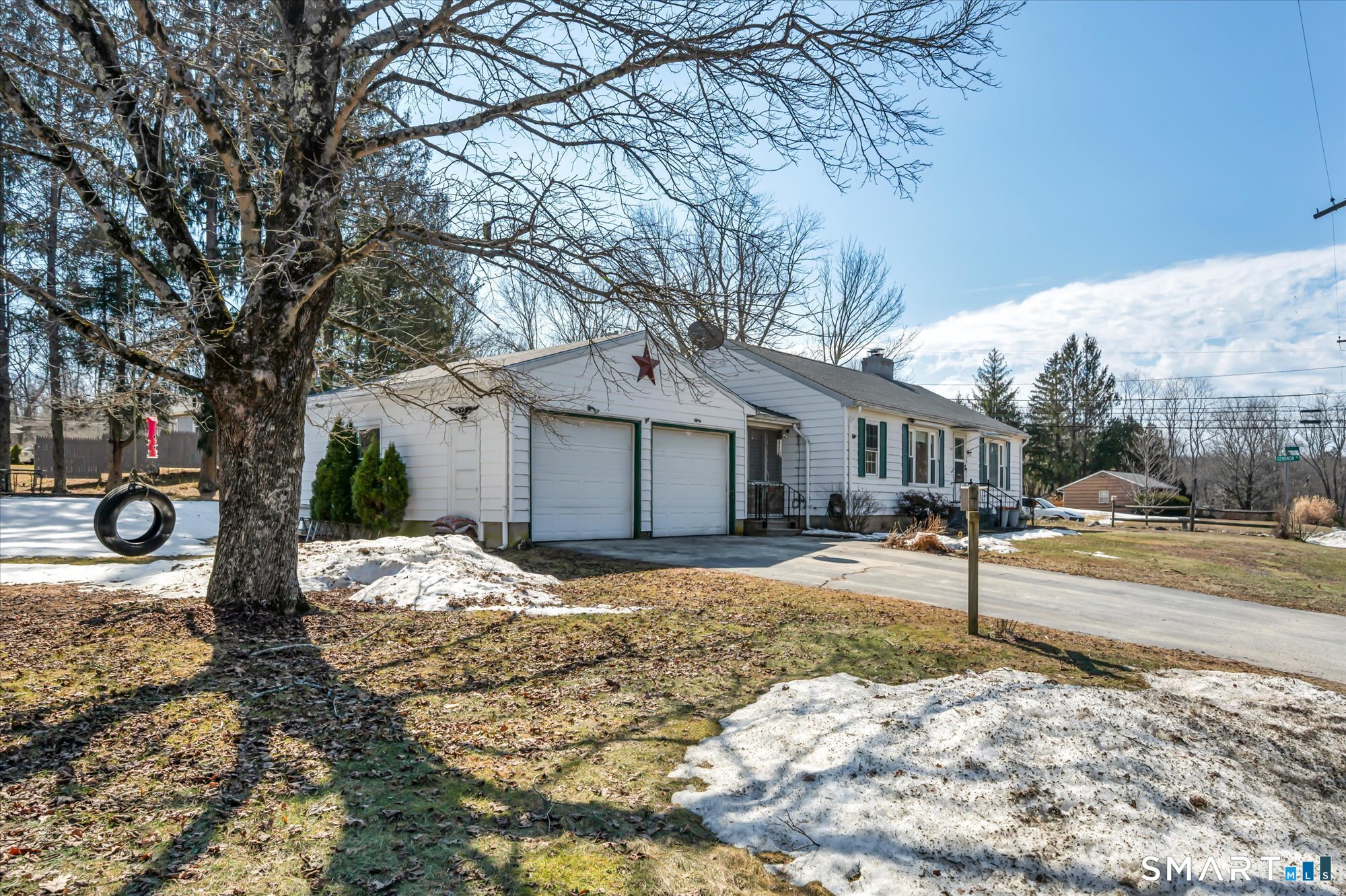 73 Sterling Hill Road Plainfield, CT 06354 - Photo 1 of 35 a view of a house with a yard and large tree