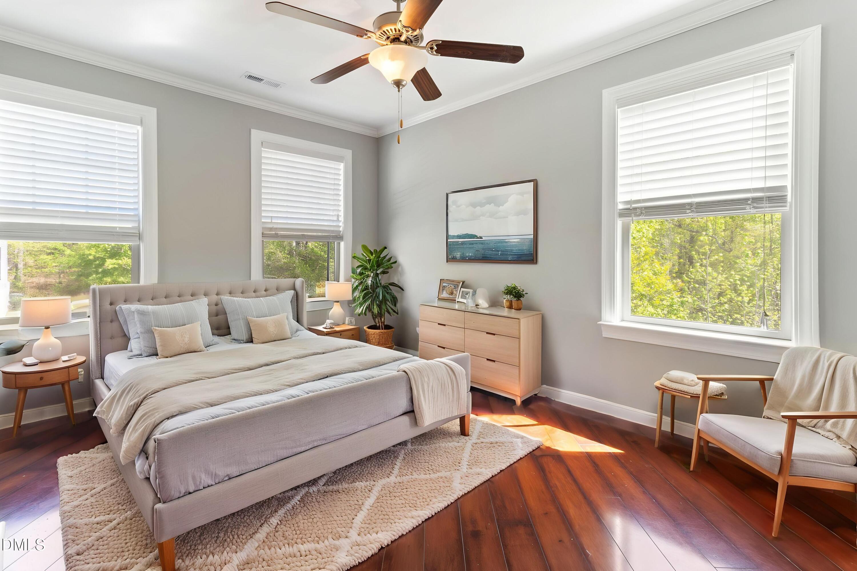14303 Foxcroft Road Raleigh, NC 27614 - Photo 38 of 70 a bedroom with a bed and a window