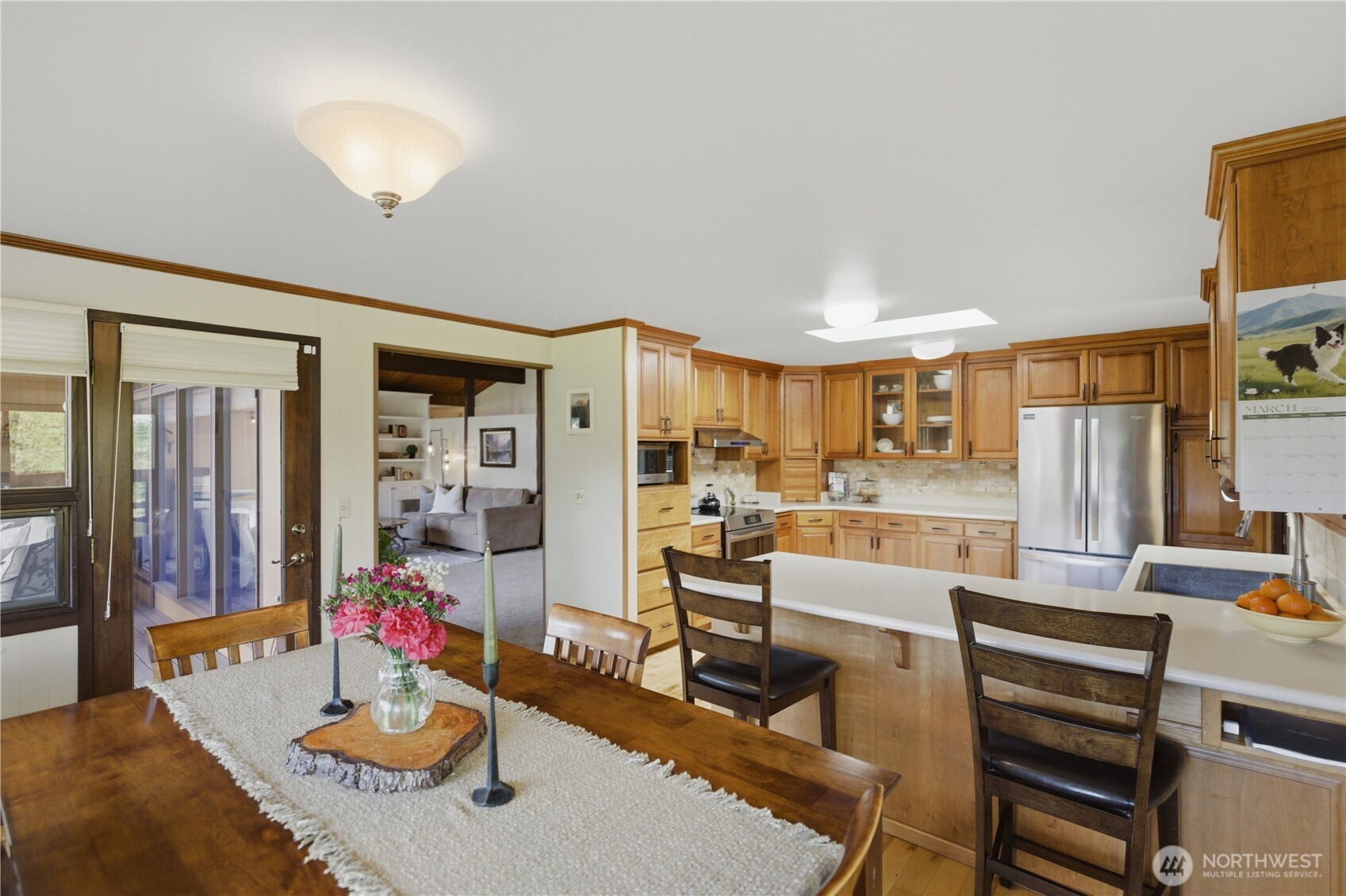 14608 A P Tubbs Road East Buckley, WA 98321 - Photo 11 of 39 a living room with furniture and a large window