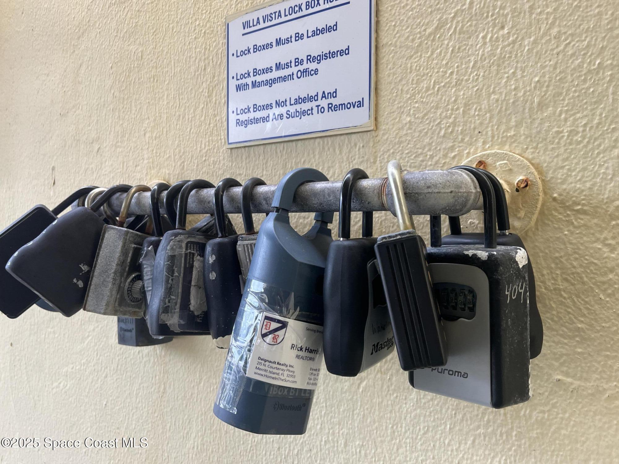 4700 Ocean Beach Boulevard, Unit 410 Cocoa Beach, FL 32931 - Photo 16 of 27 Lockbox Station