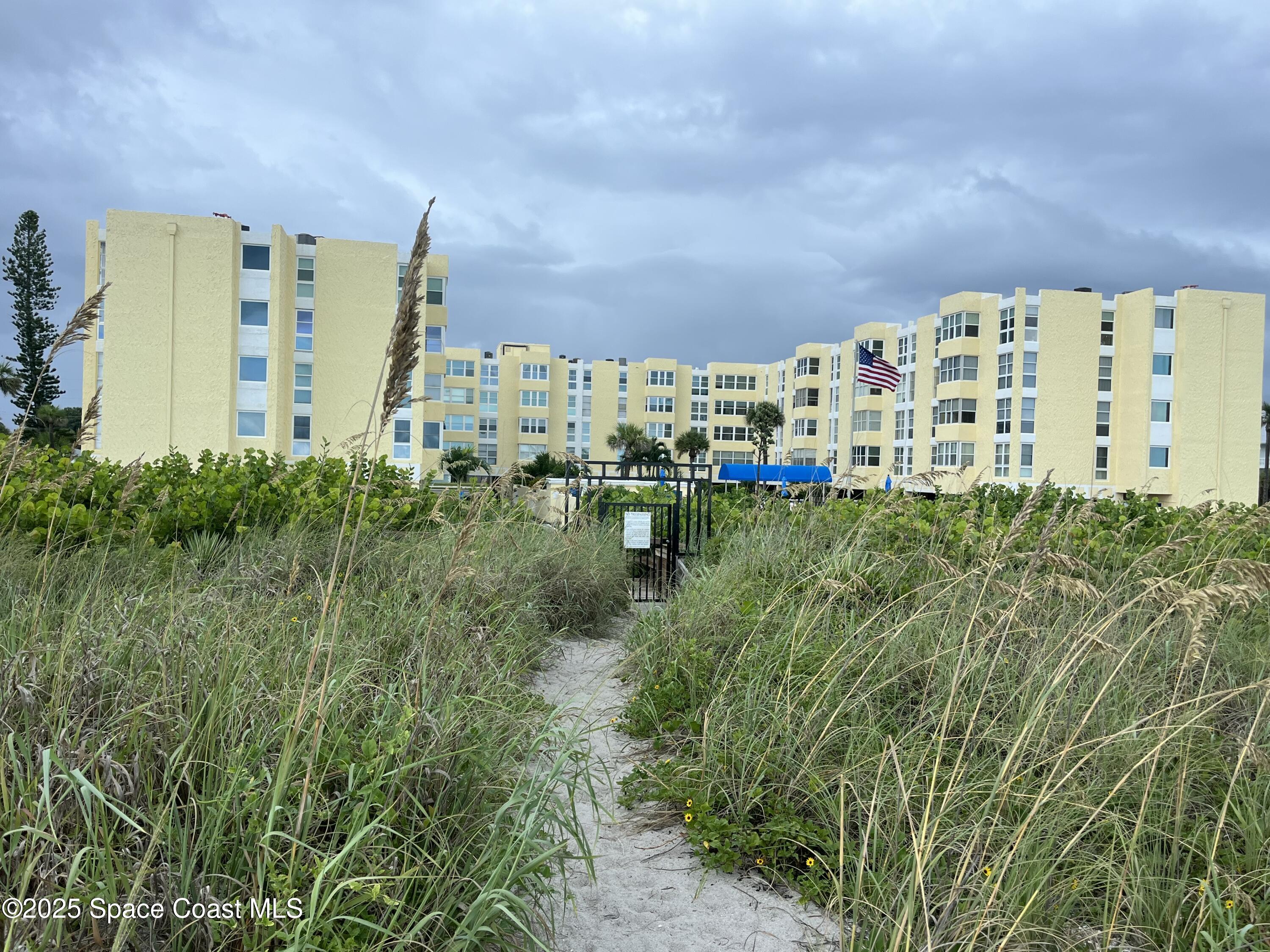 4700 Ocean Beach Boulevard, Unit 410 Cocoa Beach, FL 32931 - Photo 23 of 27 View from Beach