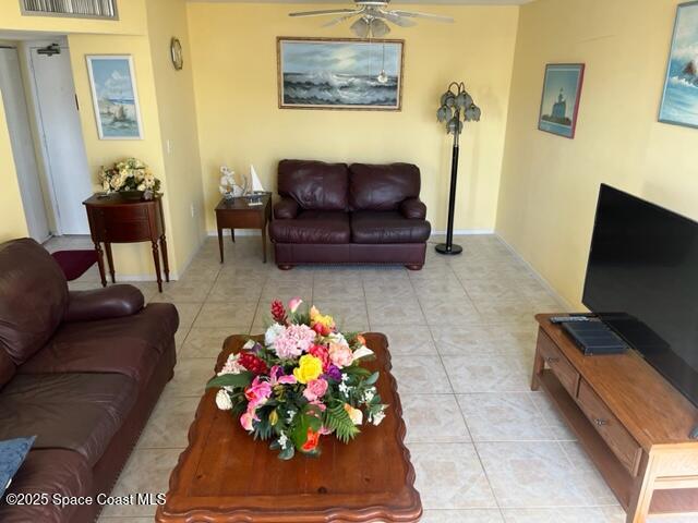 4700 Ocean Beach Boulevard, Unit 410 Cocoa Beach, FL 32931 - Photo 7 of 27 Living Room 2