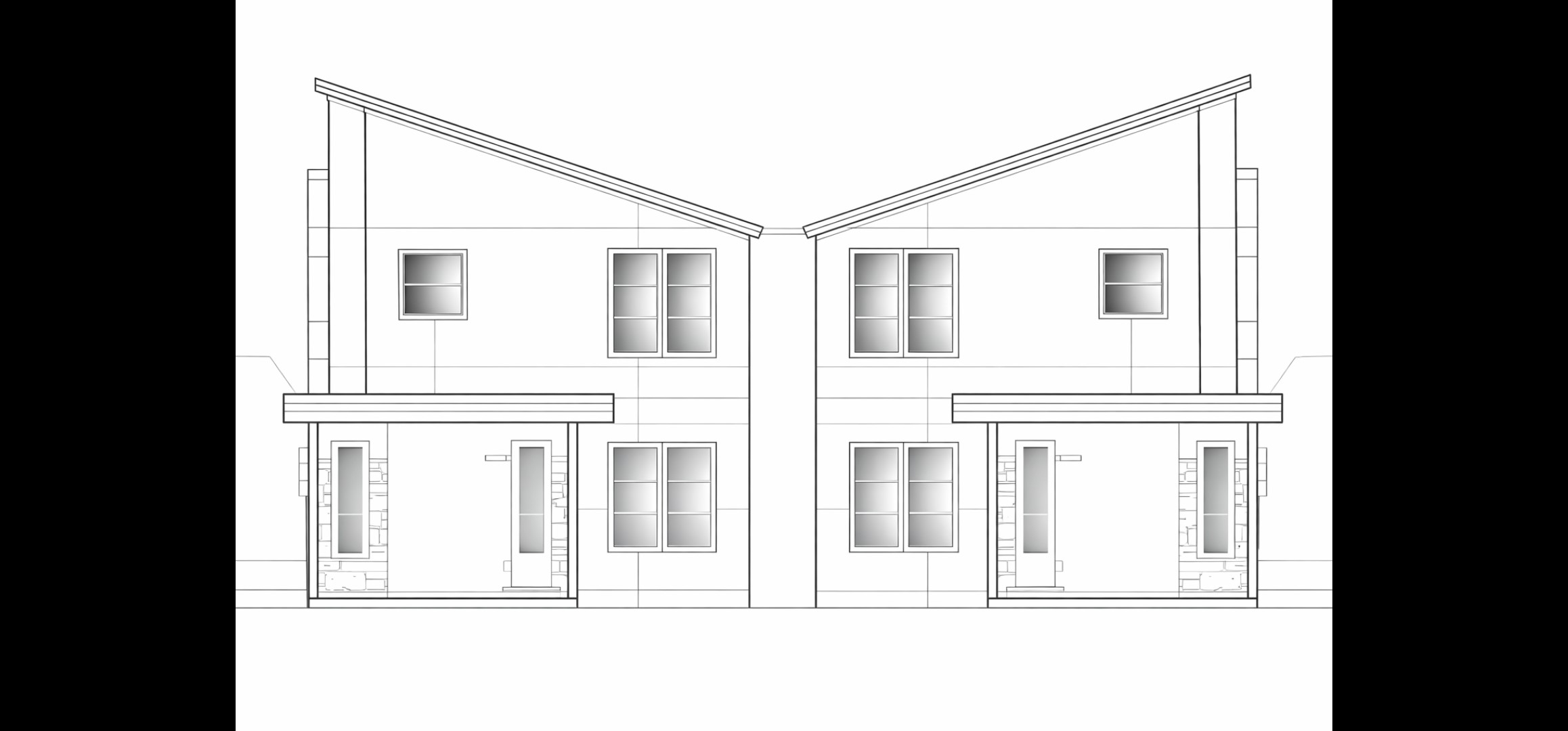 3309 Goodwin Avenue, Unit A Austin, TX 78702 - Photo 4 of 9 a black and white photo of a house