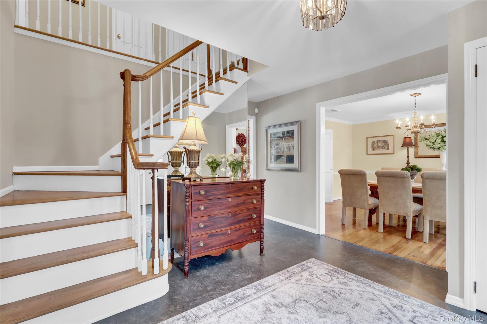 6 Samuels Path Miller Place, NY 11764 - Photo 4 of 47 a view of entryway livingroom and hall with wooden floor