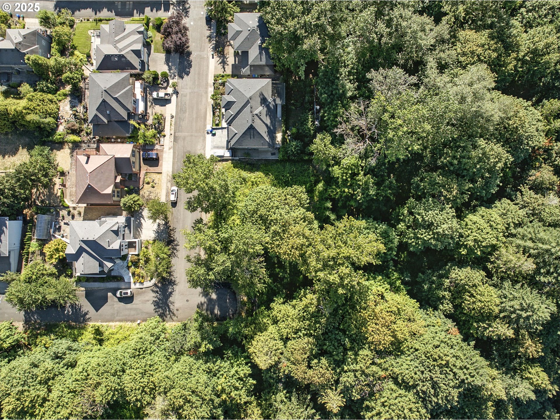 14745 Southeast Duke Street Portland, OR 97236 - Photo 19 of 19 an aerial view of residential house with outdoor space and trees all around