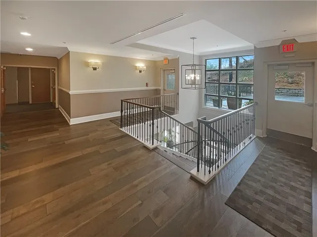 a view of entryway and hall