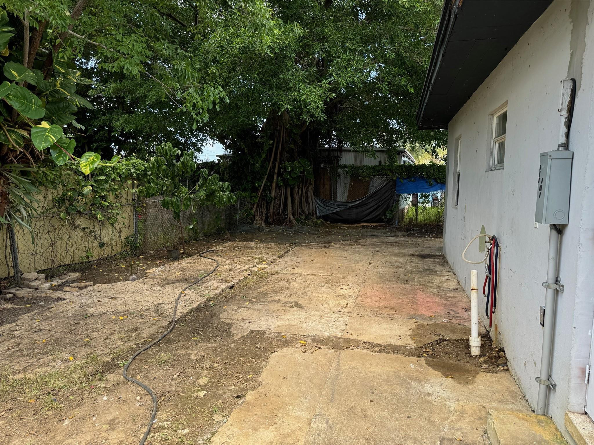 7979 Northwest 1st Place, Unit 2 Miami, FL 33150 - Photo 14 of 15 a view of a backyard