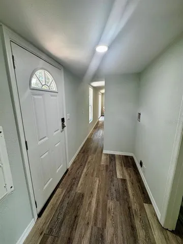 a view of a small space