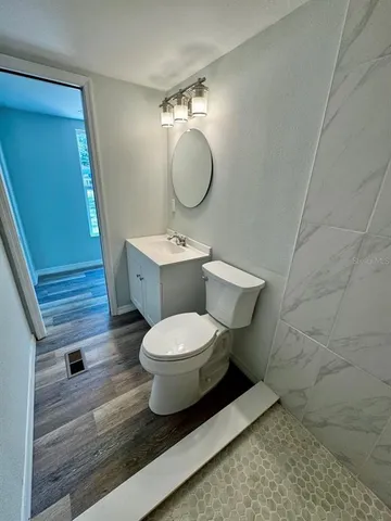 a view of storage and utility room