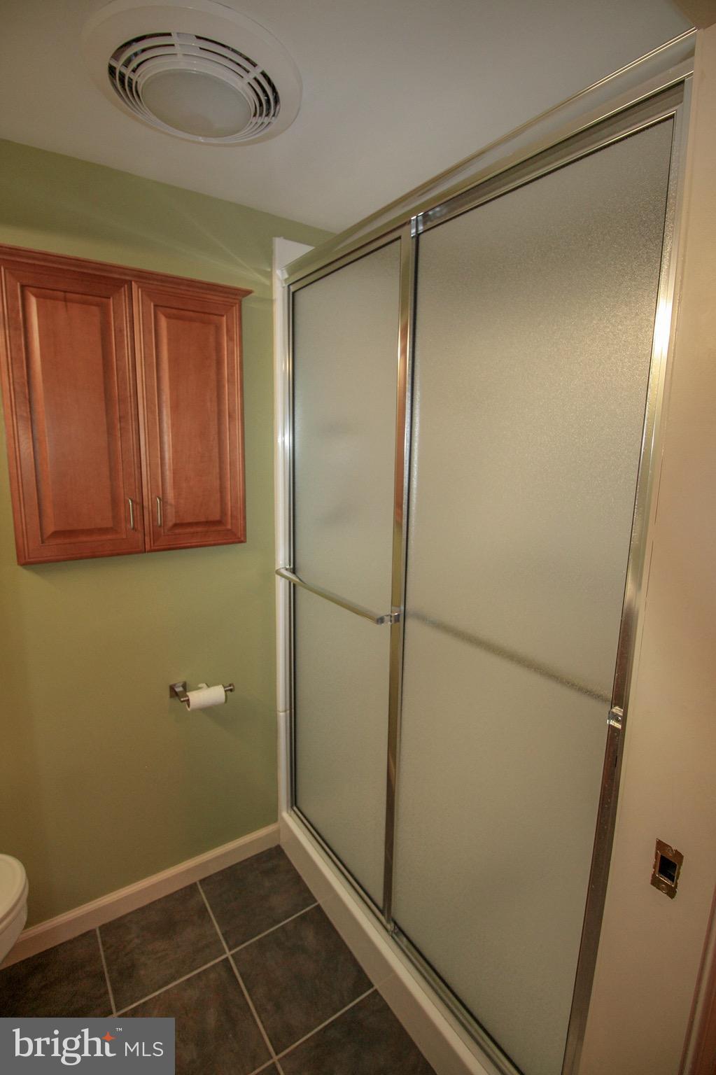 8427 Pleasant Plains Road Baltimore, MD 21286 - Photo 28 of 30 a bathroom with a shower and a toilet