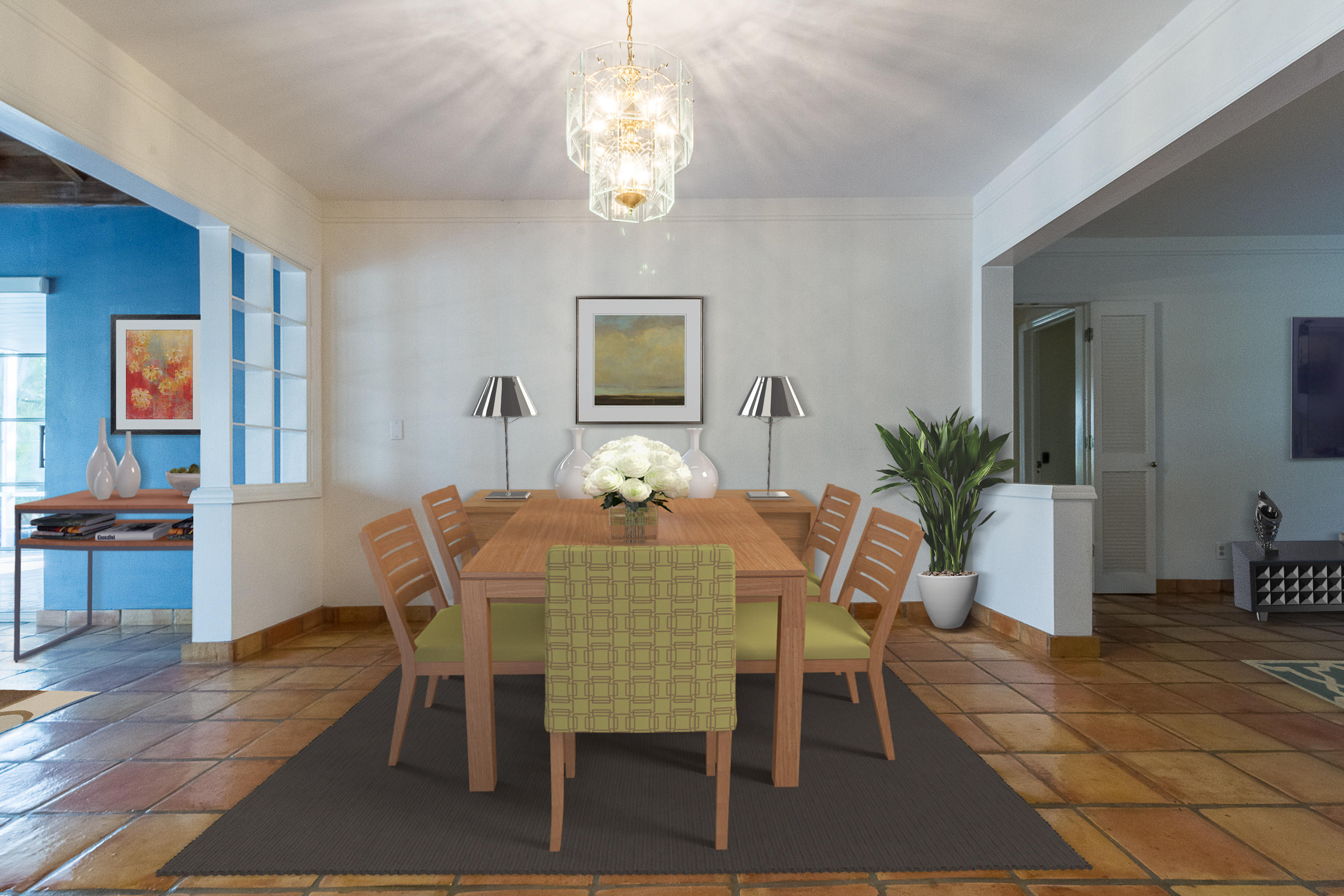 801 Northeast 5th Street Boca Raton, FL 33432 - Photo 8 of 32 Dining Room Furnished