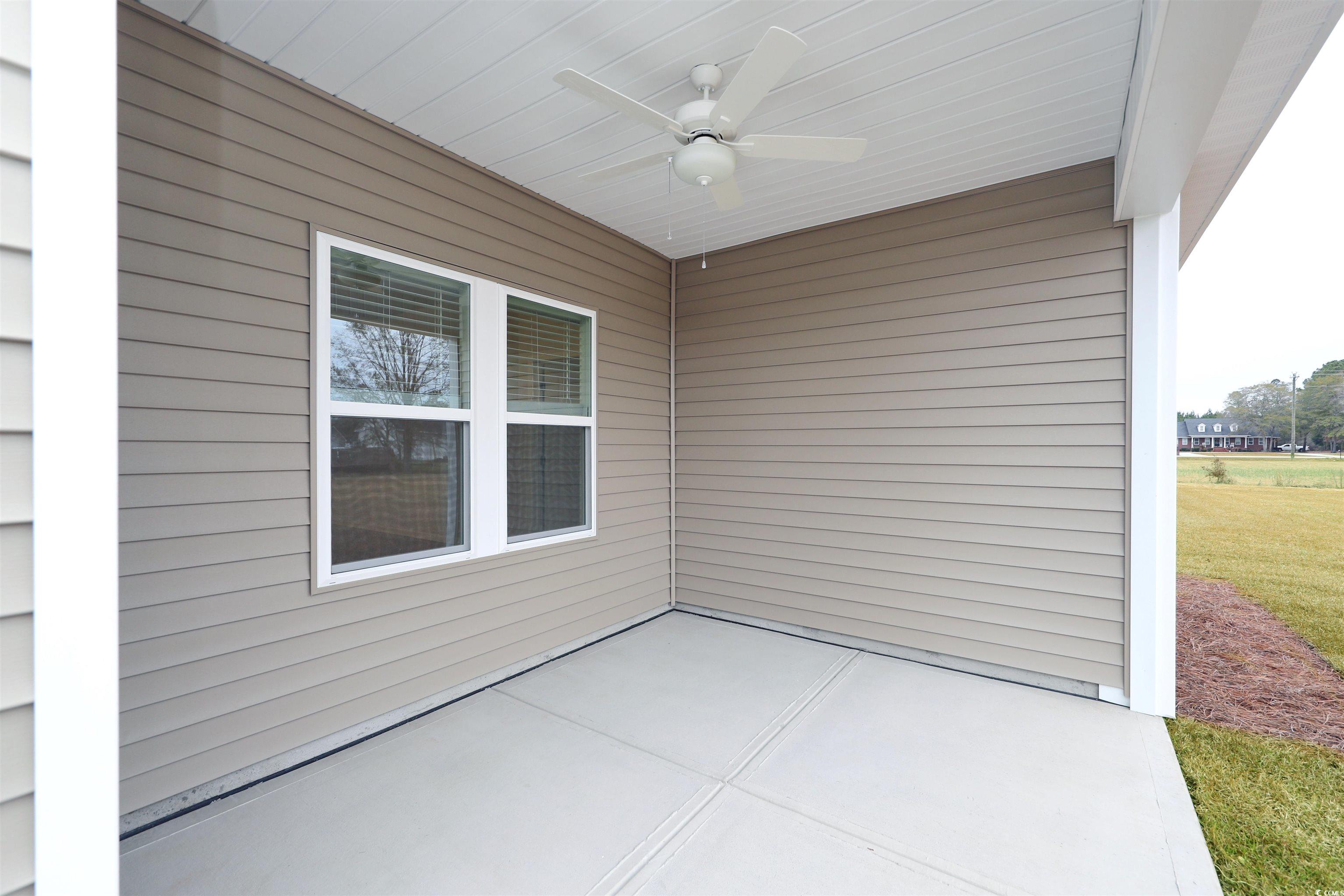 370 Garden Grove Street Conway, SC 29526 - Photo 27 of 28 View of patio with a ceiling fan