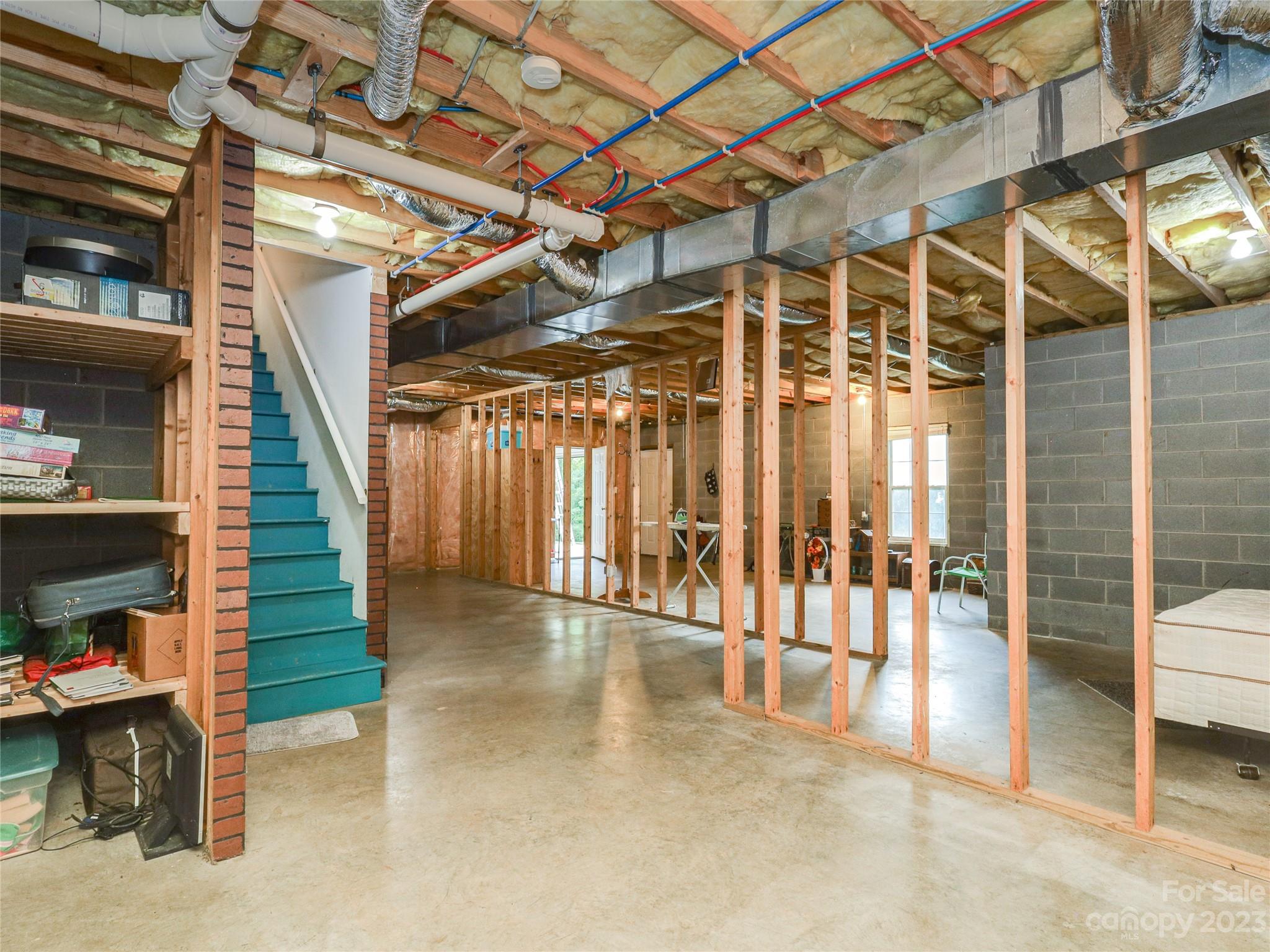 111 Hoyle Street Morganton, NC 28655 - Photo 20 of 30 a view of an entryway with staircase