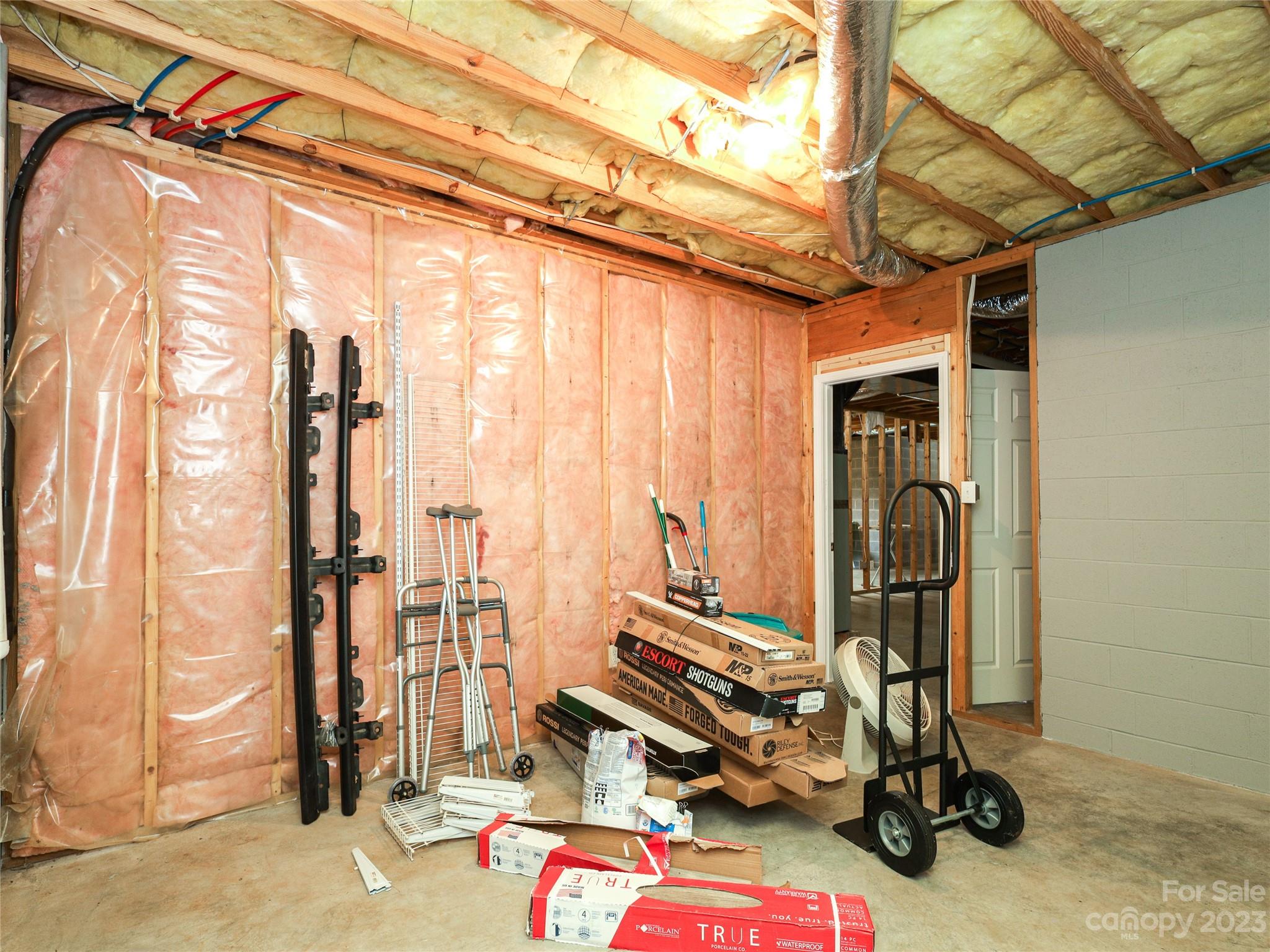 111 Hoyle Street Morganton, NC 28655 - Photo 22 of 30 a view of a room with gym equipment