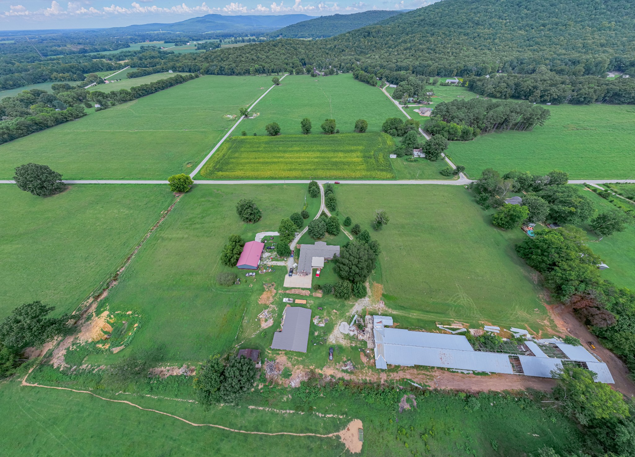 292 Laynes Cove Road Pelham, TN 37366 - Photo 12 of 43 an aerial view of a football ground