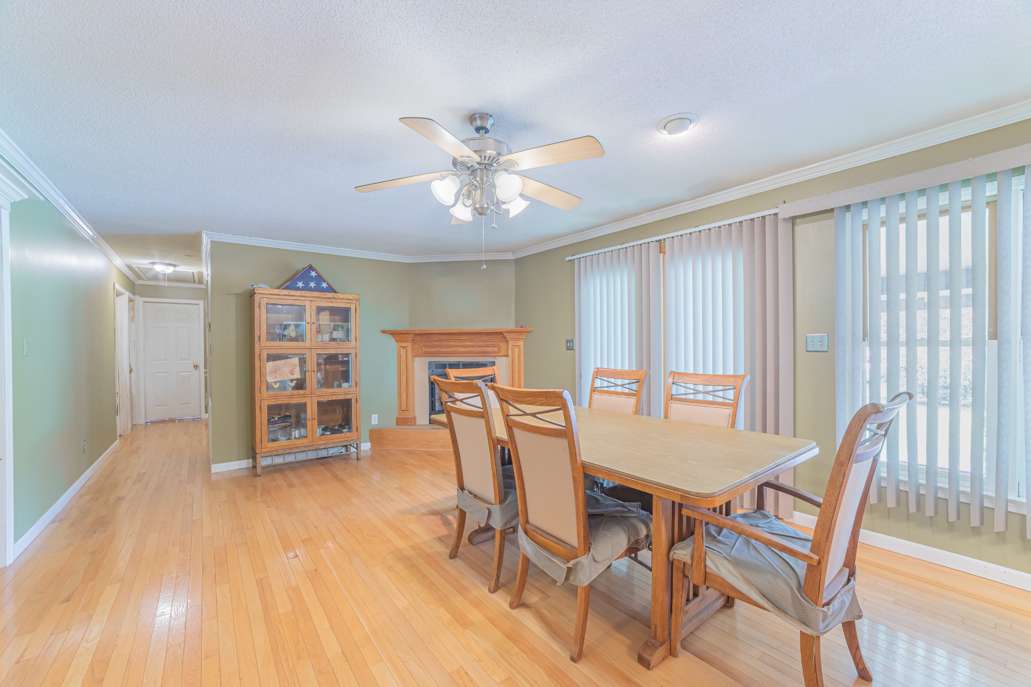 292 Laynes Cove Road Pelham, TN 37366 - Photo 20 of 43 a view of a dining room with furniture and wooden floor
