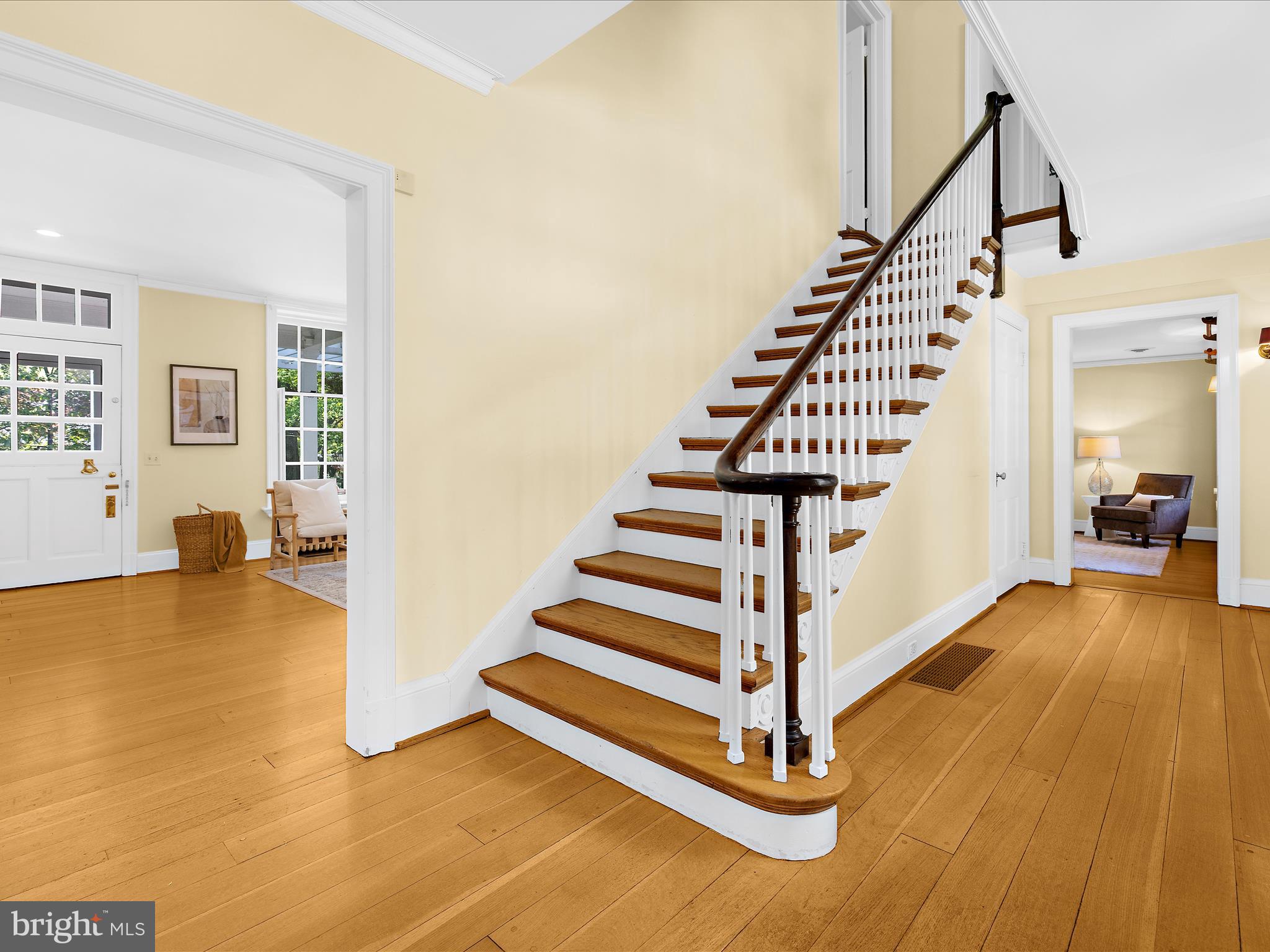 117 Taplow Road Baltimore, MD 21212 - Photo 4 of 57 a view of entryway and hall with wooden floor