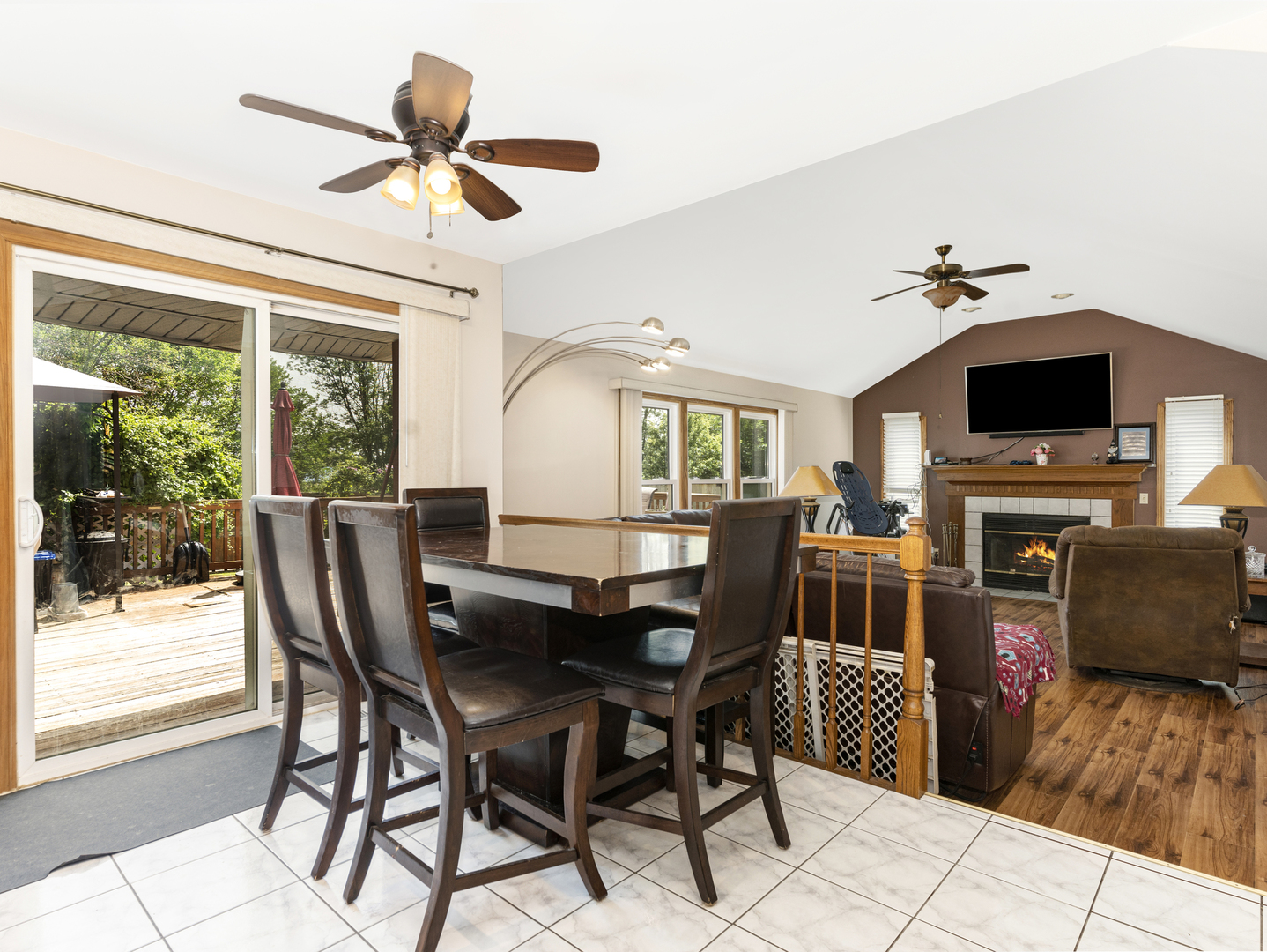 2333 Hess Drive Crest Hill, IL 60403 - Photo 3 of 26 a view of a dining room with furniture window and wooden floor