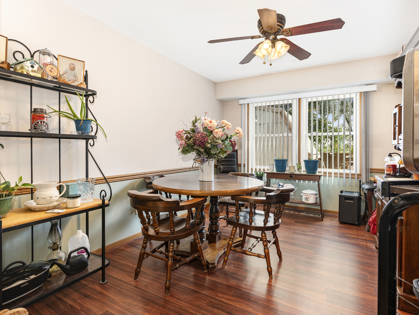 2333 Hess Drive Crest Hill, IL 60403 - Photo 6 of 26 a view of a dining room with furniture window and wooden floor
