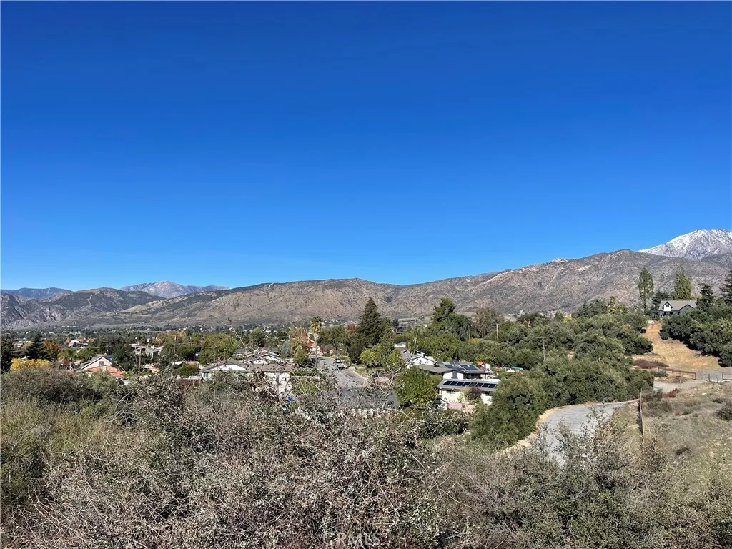 0 Pendleton Road Yucaipa, CA 92399 - Photo 3 of 6 an aerial view of mountain with trees in the background