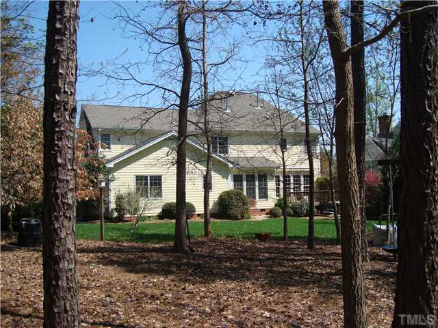 4105 Heathgate Lane Raleigh, NC 27613 - Photo 8 of 12 View of the rear of the house.