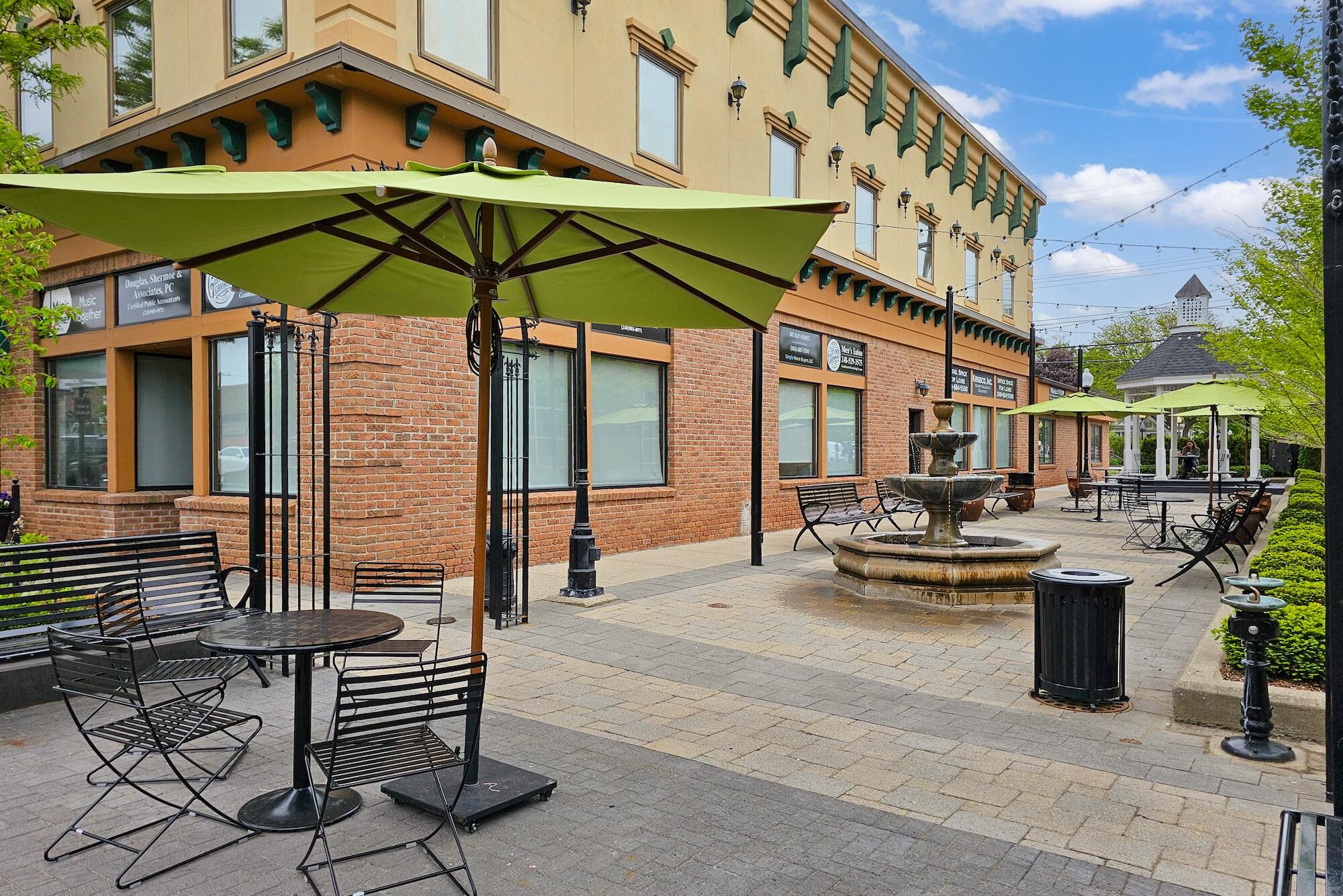 517 West Commerce Street Milford, MI 48381 - Photo 28 of 36 Downtown outdoor seating