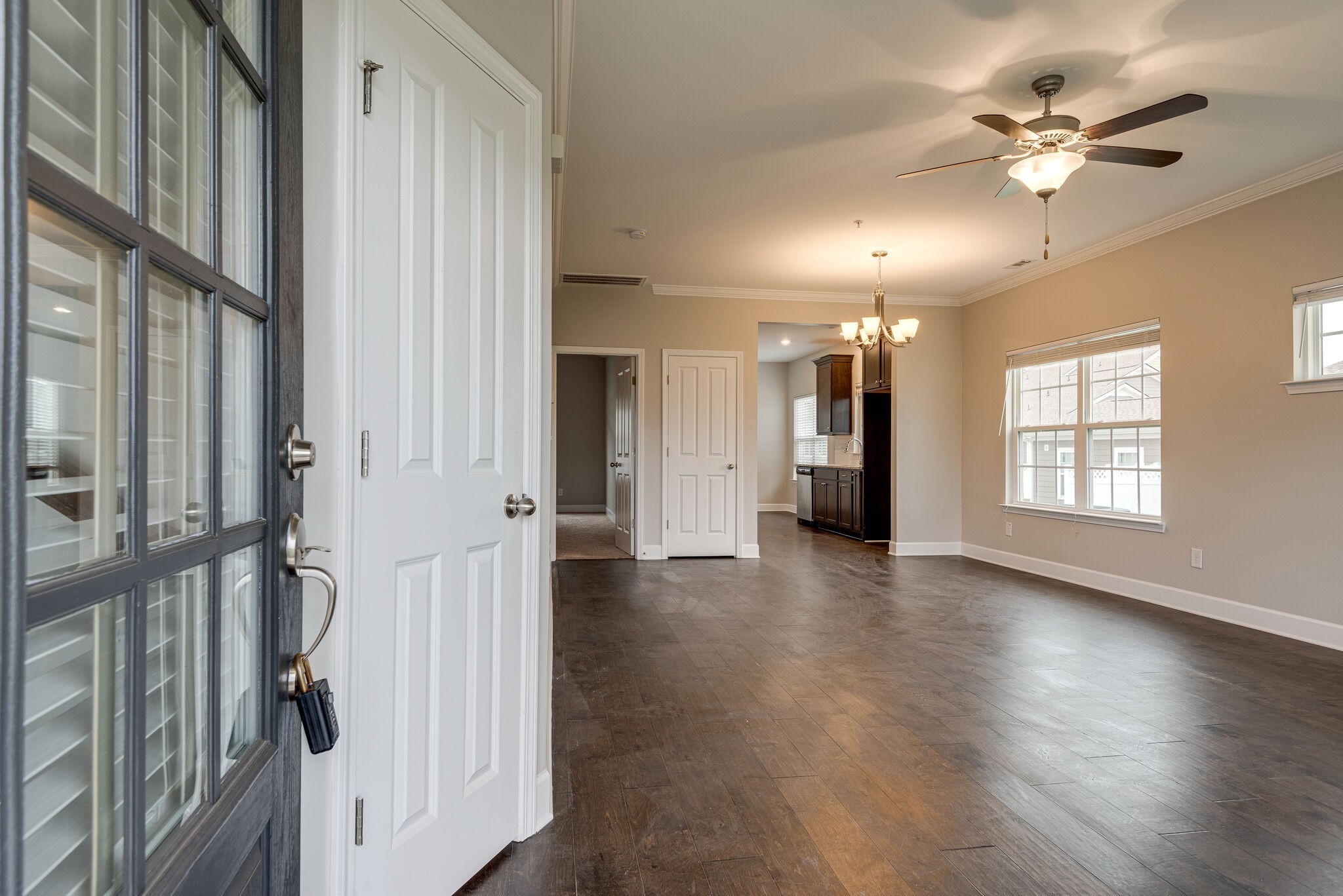 269 Mary Ann Circle Spring Hill, TN 37174 - Photo 3 of 28 wooden floor in an empty room with a window