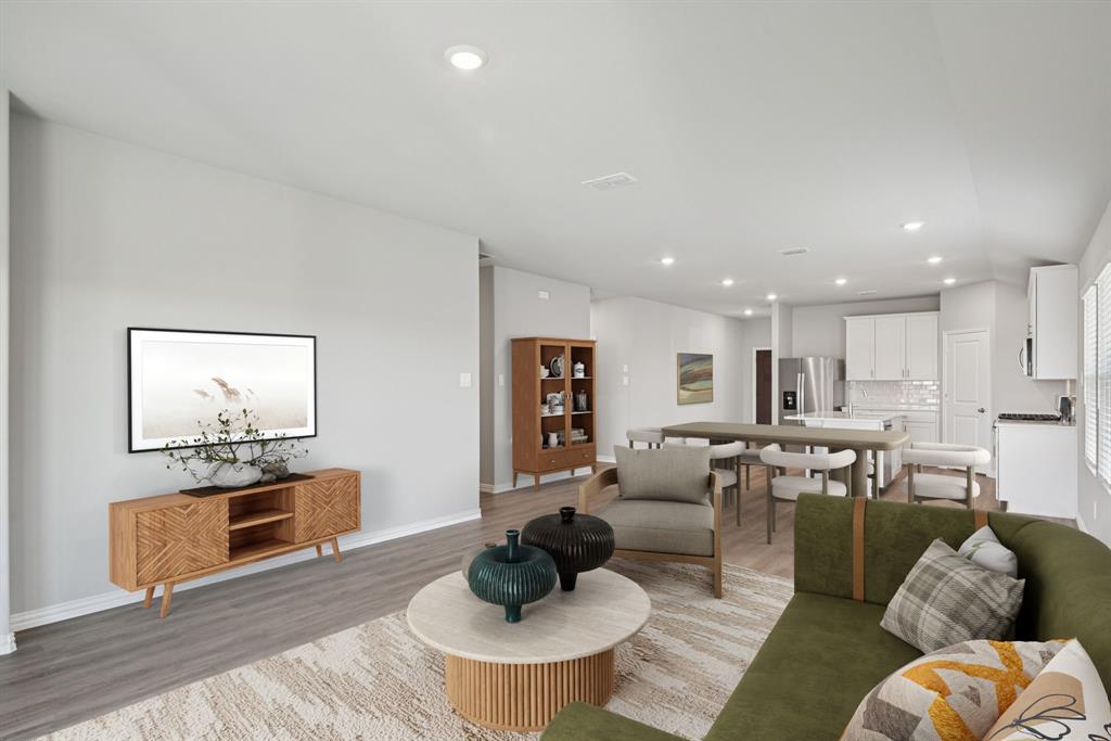 2112 Rannoch Street Sherman, TX 75092 - Photo 13 of 32 a living room with furniture kitchen and a table