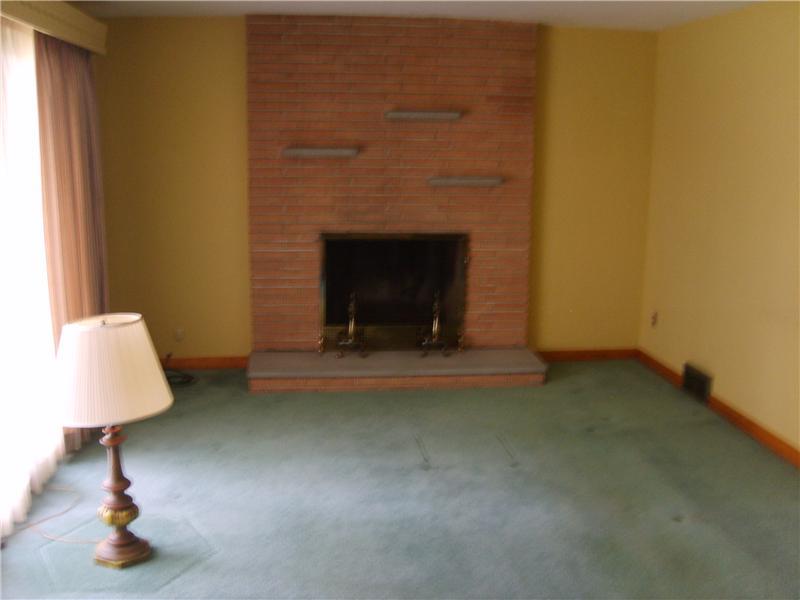 2051 Washington Road Upper St. Clair, PA 15241 - Photo 3 of 9 Living Room. Living room with Log Burning Fireplace