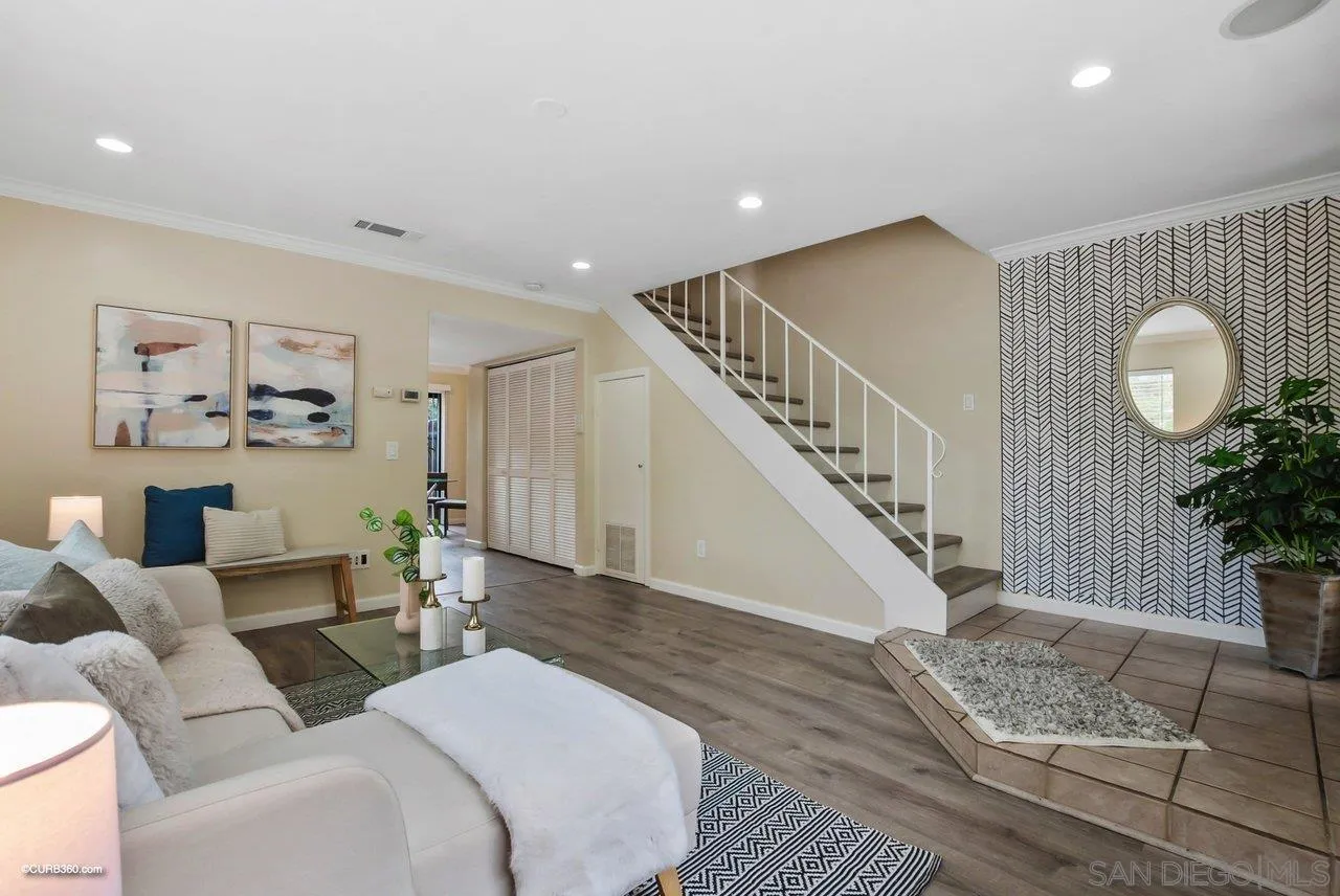2648 Alpine Boulevard, Unit A Alpine, CA 91901 - Photo 5 of 30 a living room with furniture and wooden floor