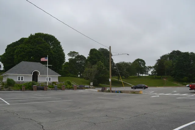 a view of a city from a building