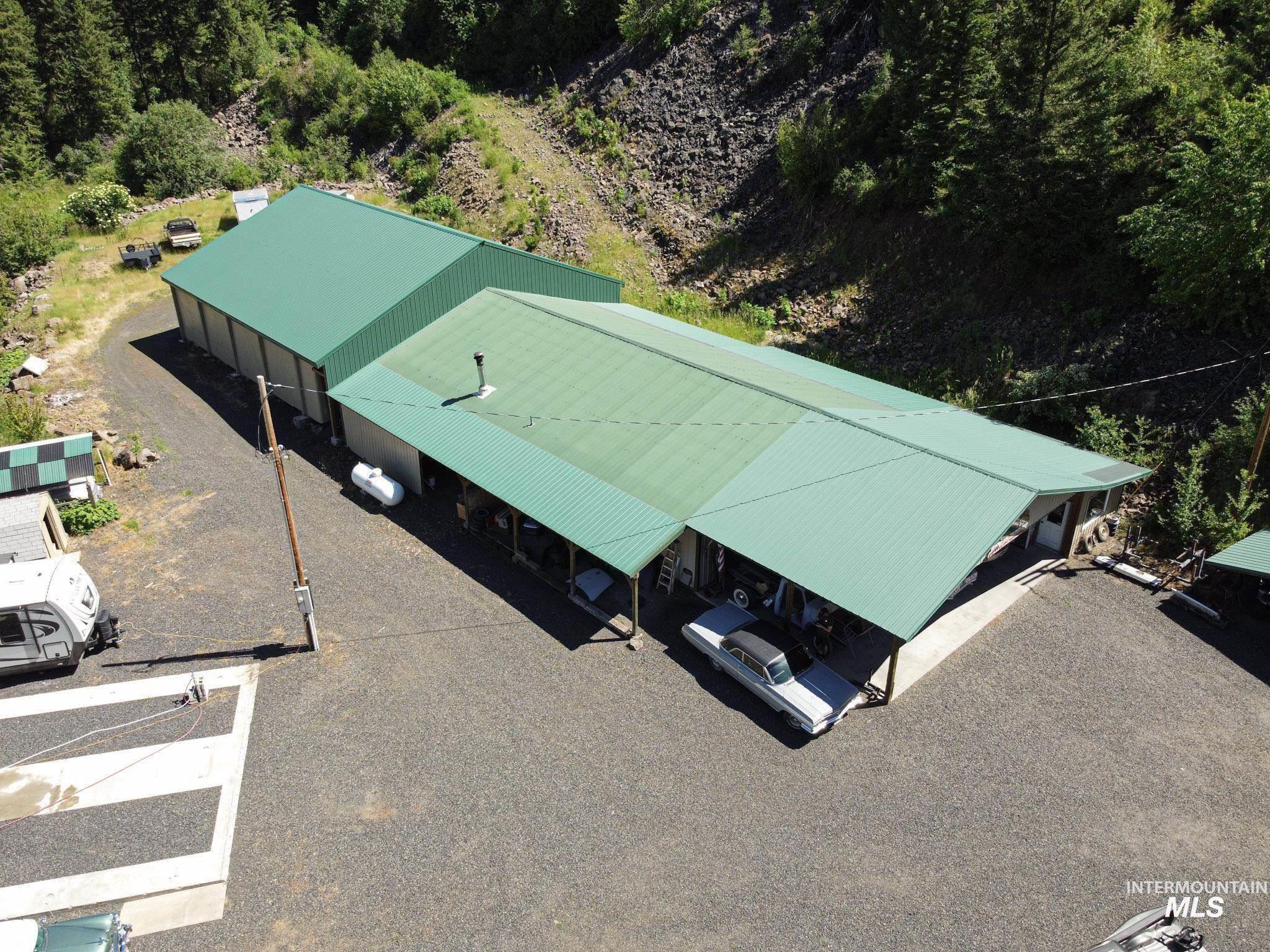 112 Three Forks Road Kamiah, ID 83536 - Photo 34 of 45 View from above of property