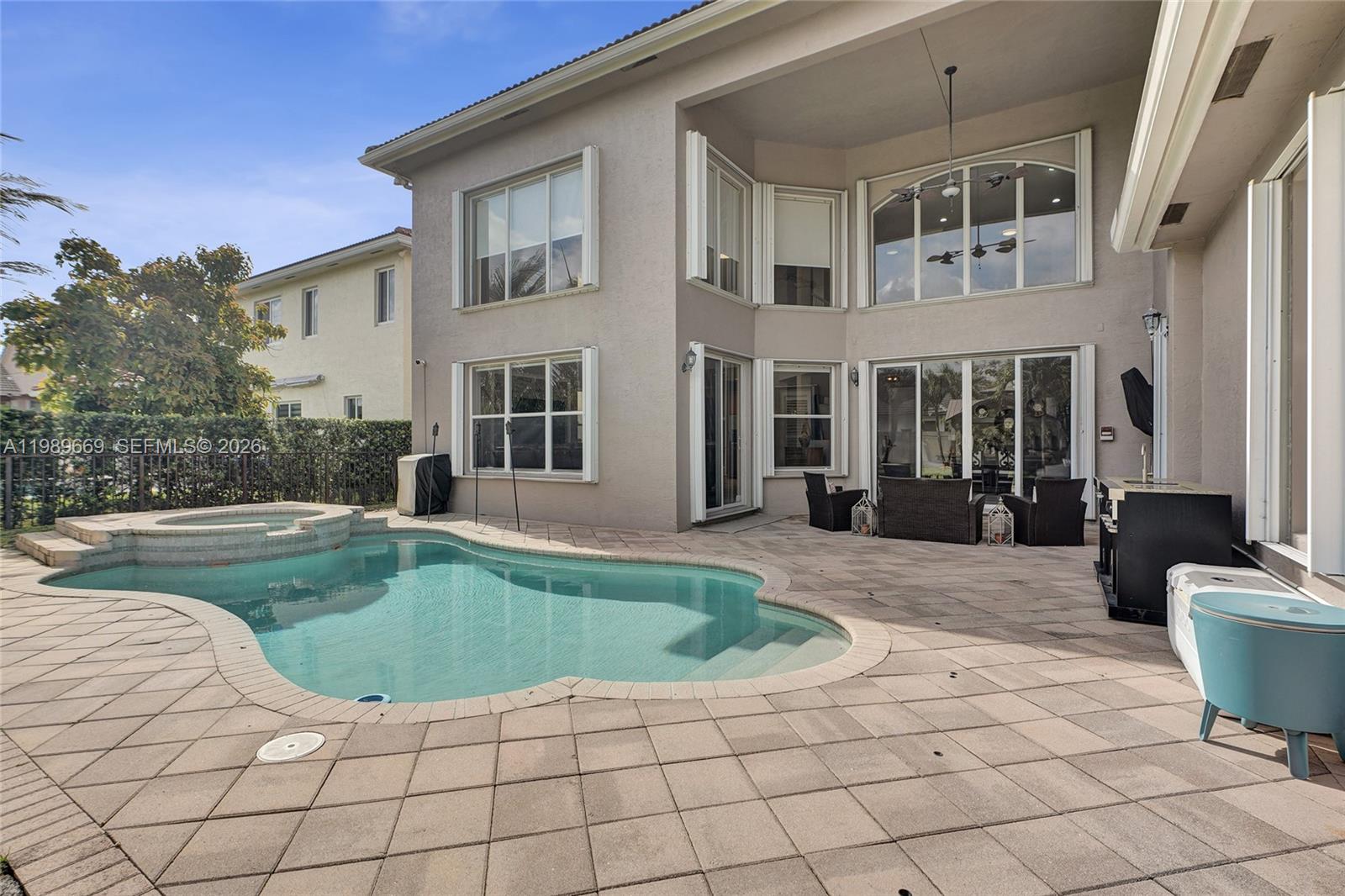 17713 Southwest 47th Street Miramar, FL 33029 - Photo 51 of 94 a view of a house with backyard and sitting area