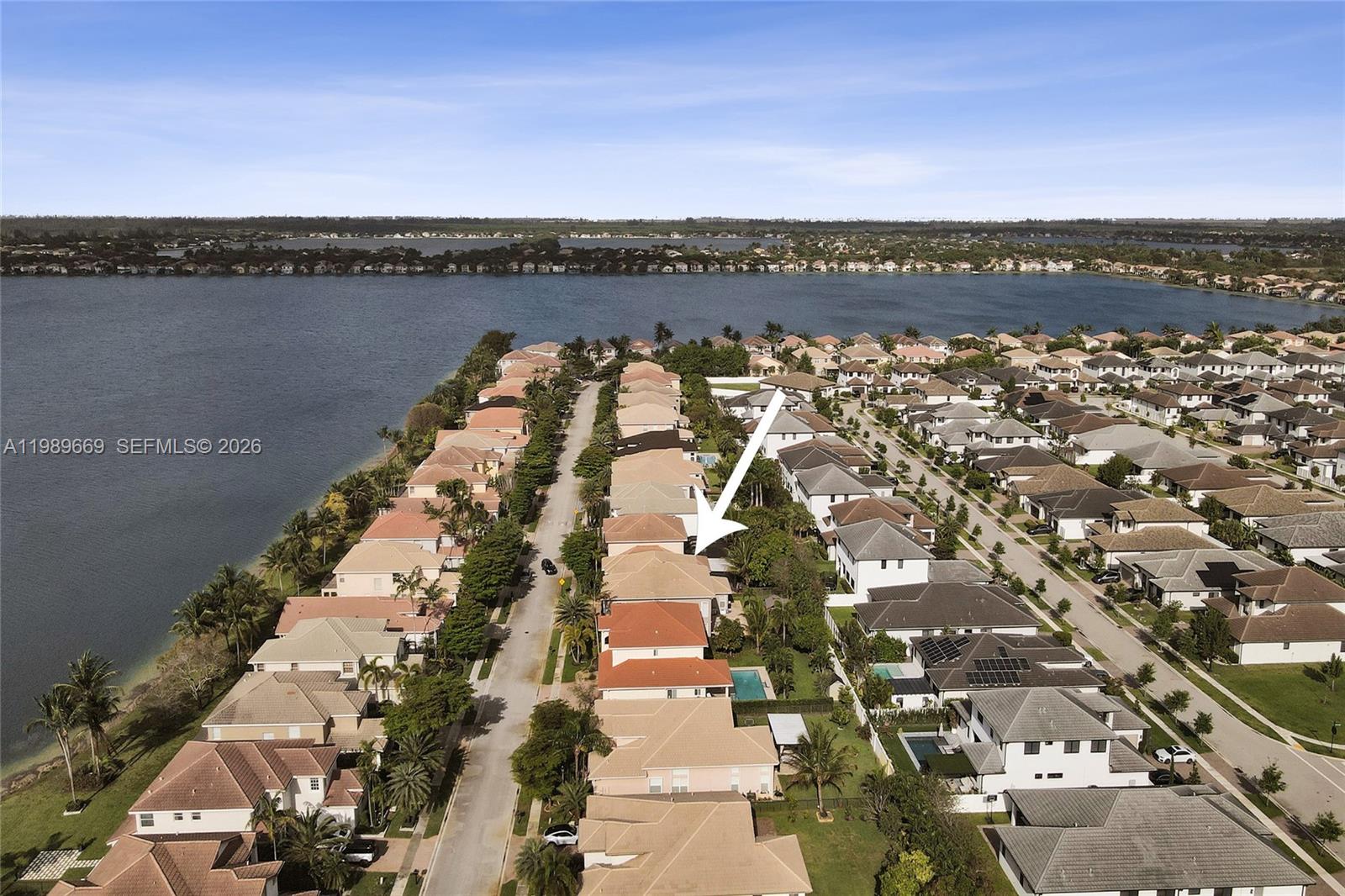 17713 Southwest 47th Street Miramar, FL 33029 - Photo 69 of 94 a view of a city and lake view