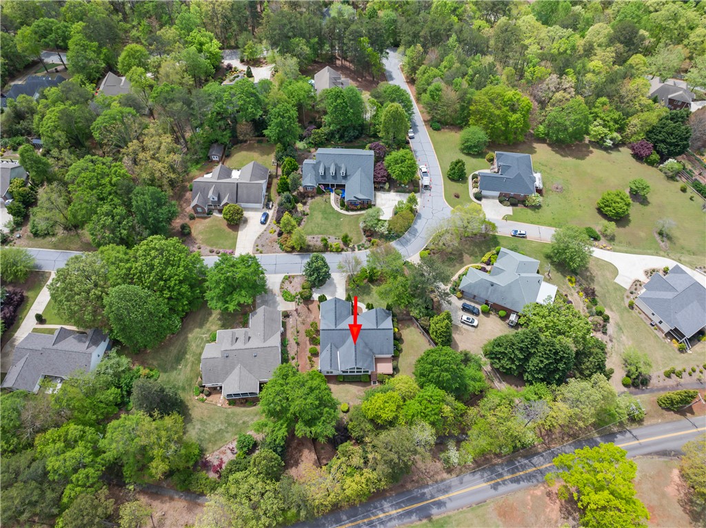 409 Arbor Way Seneca, SC 29672 - Photo 39 of 48 over head view of the property