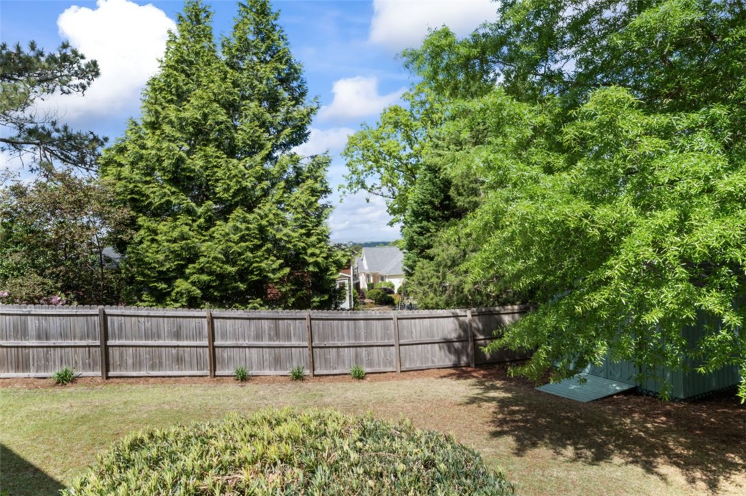 409 Arbor Way Seneca, SC 29672 - Photo 7 of 48 Entire back yard fenced with dbl gate