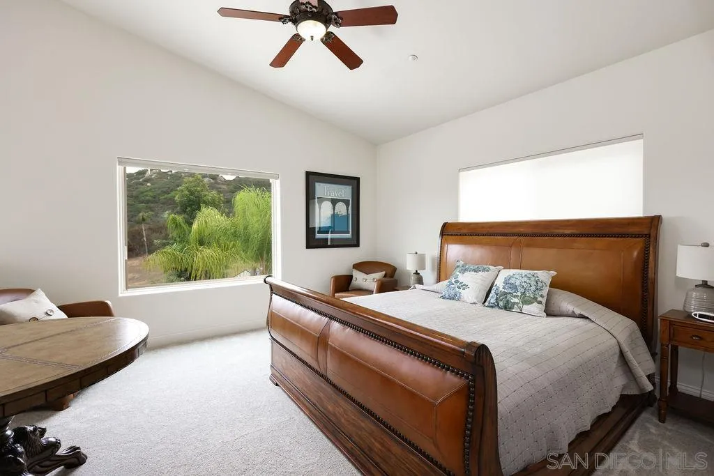 23085 Tombill Road Ramona, CA 92065 - Photo 24 of 43 a bedroom with a bed and window