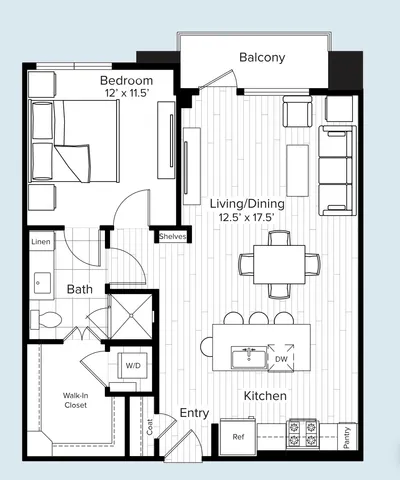 $1,974 | 160 Birdsall Street, Unit 2211, Houston, TX 77007