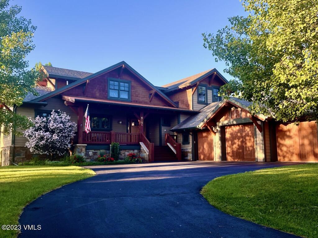106 East Double Hitch Eagle, CO 81631 - Photo 27 of 28 a view of a house with a yard