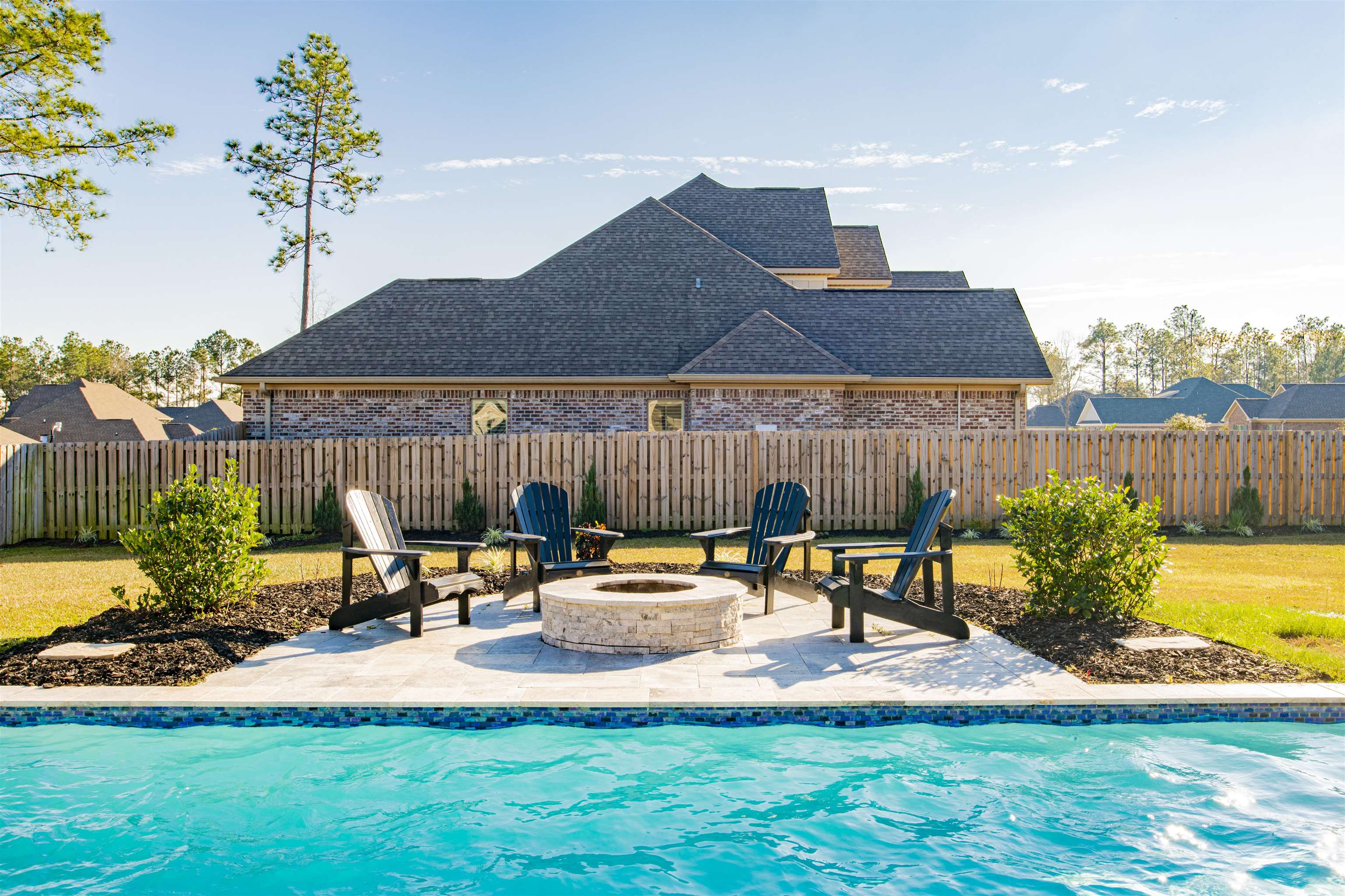 8624 Danube Court Daphne, AL 36526 - Photo 34 of 46 Pool and Firepit