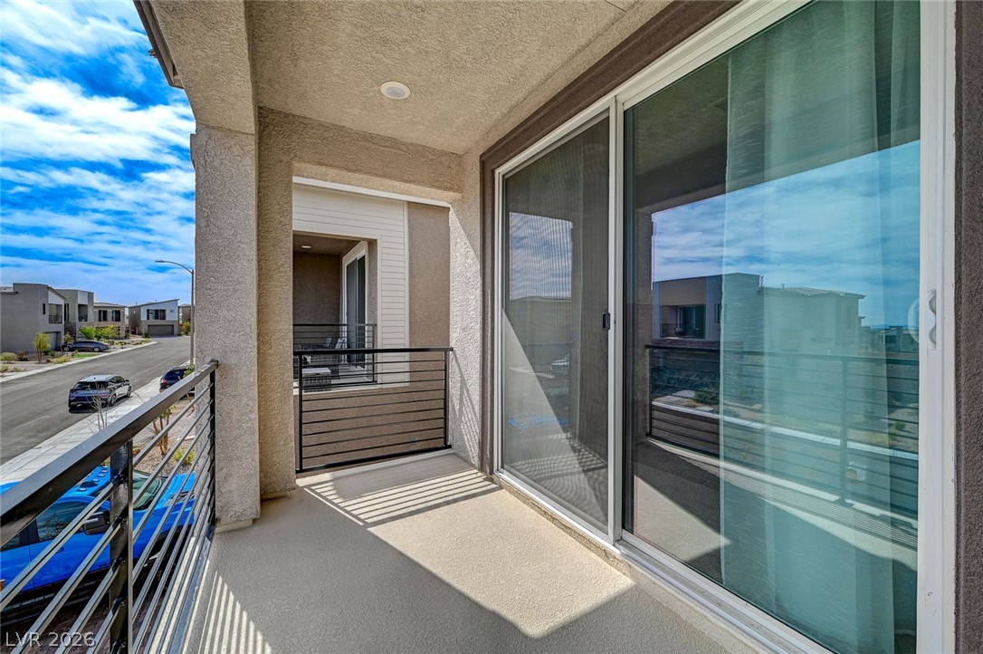 8855 Roadrunner Ravine Street Las Vegas, NV 89166 - Photo 38 of 54 View of balcony