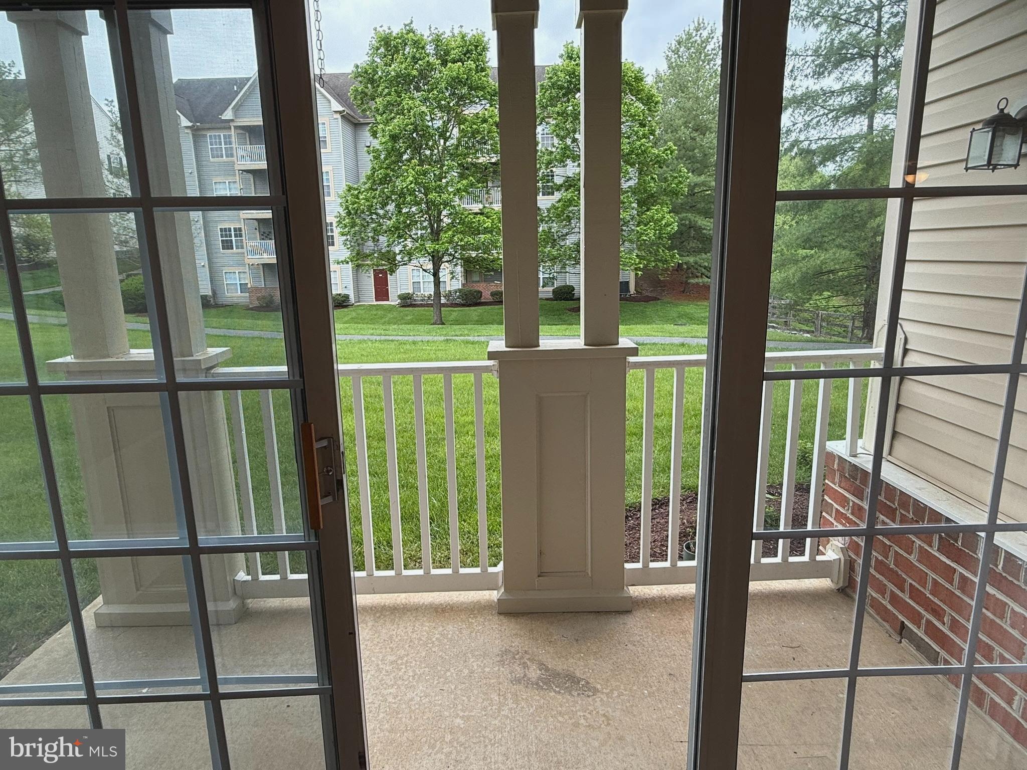 6343 Springwater Terrace, Unit 1012 Frederick, MD 21701 - Photo 14 of 39 a view of a balcony with garden