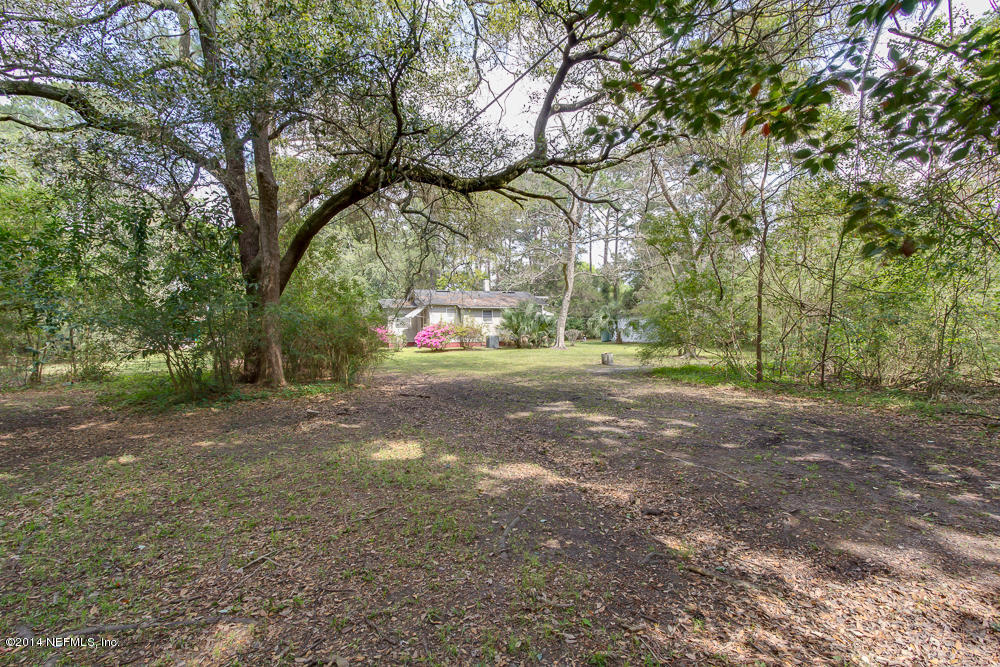 4621 Barnes Road South Jacksonville, FL 32207 - Photo 9 of 29 a backyard of a house with lots of green space