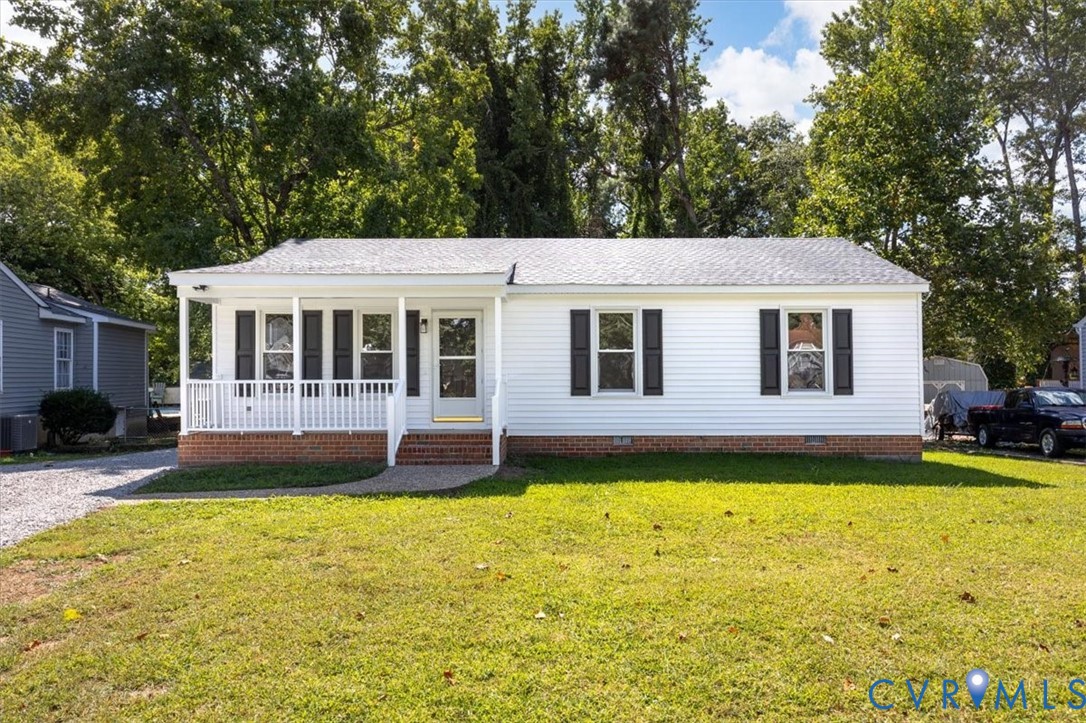 8522 Rainwater Road Richmond, VA 23237 - Photo 1 of 44 View of front of home featuring crawl space, a fro
