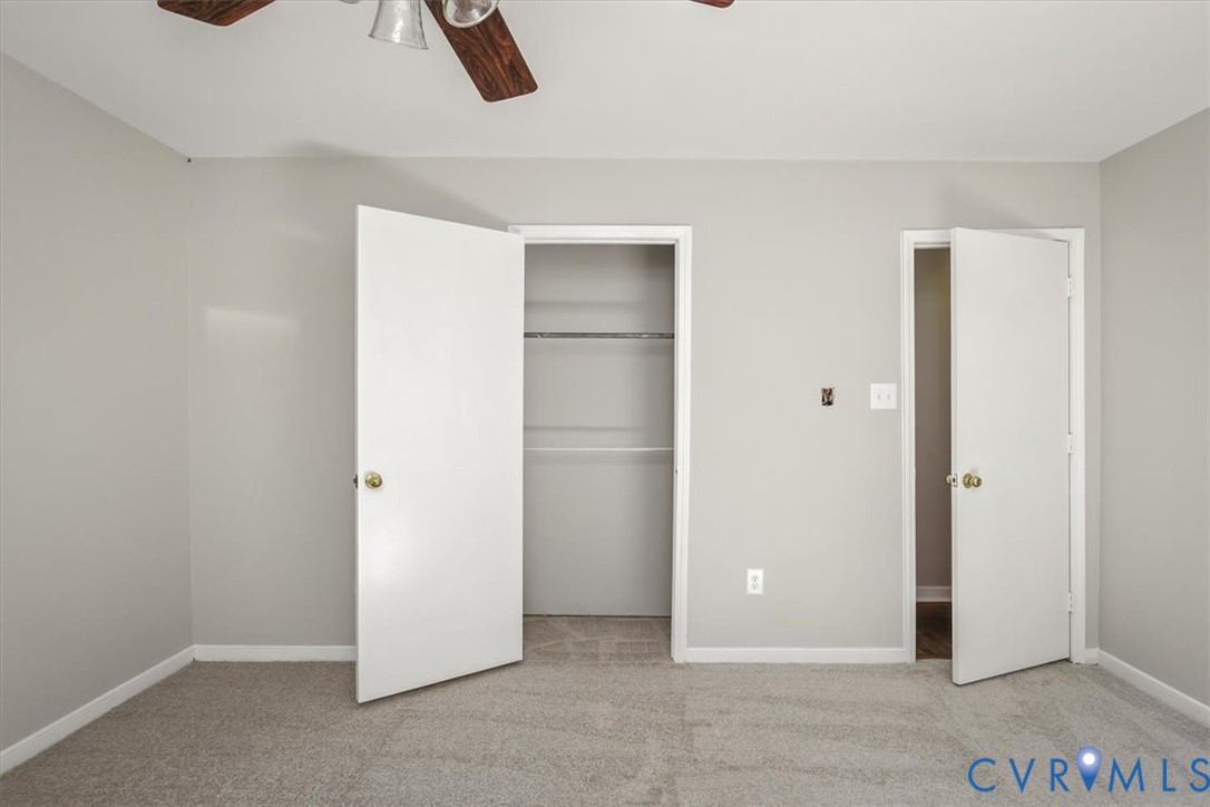8522 Rainwater Road Richmond, VA 23237 - Photo 33 of 44 Unfurnished bedroom with light colored carpet, a c