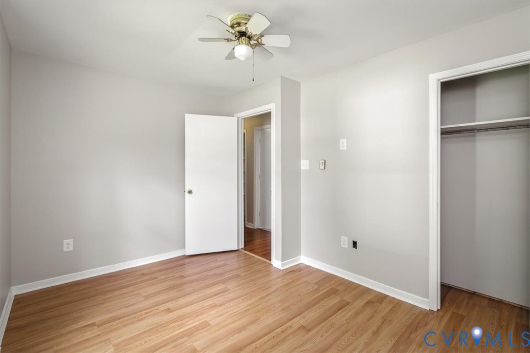 8522 Rainwater Road Richmond, VA 23237 - Photo 39 of 44 Unfurnished bedroom with light wood-type flooring,