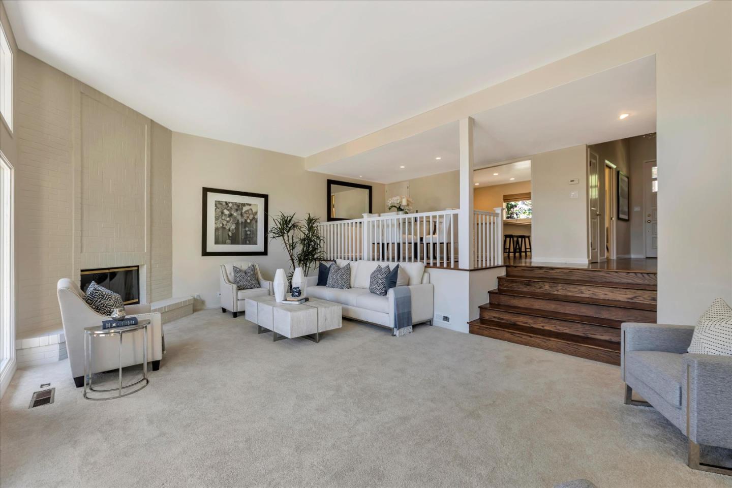 18400 Overlook Road, Unit 35 Los Gatos, CA 95030 - Photo 5 of 28 a living room with furniture and a chandelier