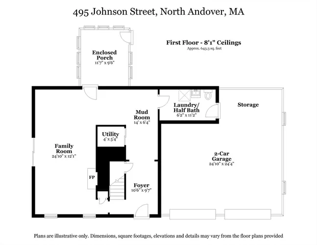 $3,950 | 495 Johnson Street, North Andover, MA 01845
